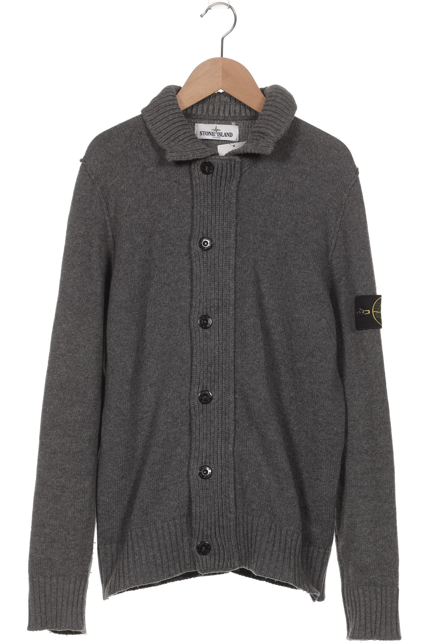 Stone Island Herren Strickjacke, grau, Gr. 52