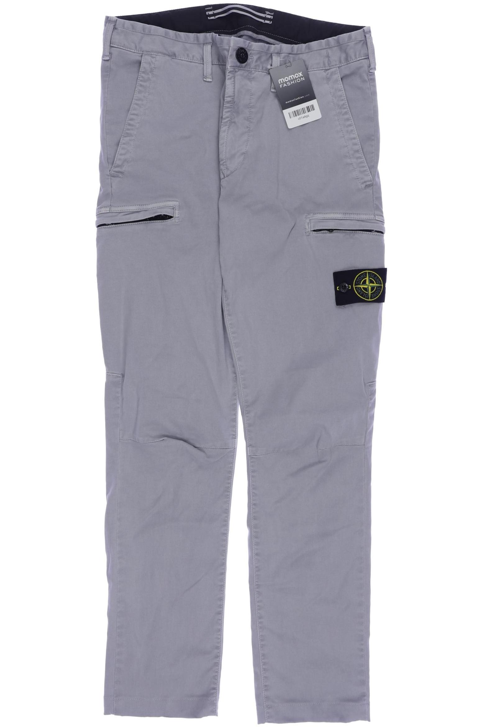 Stone Island Herren Stoffhose, grau, Gr. 30