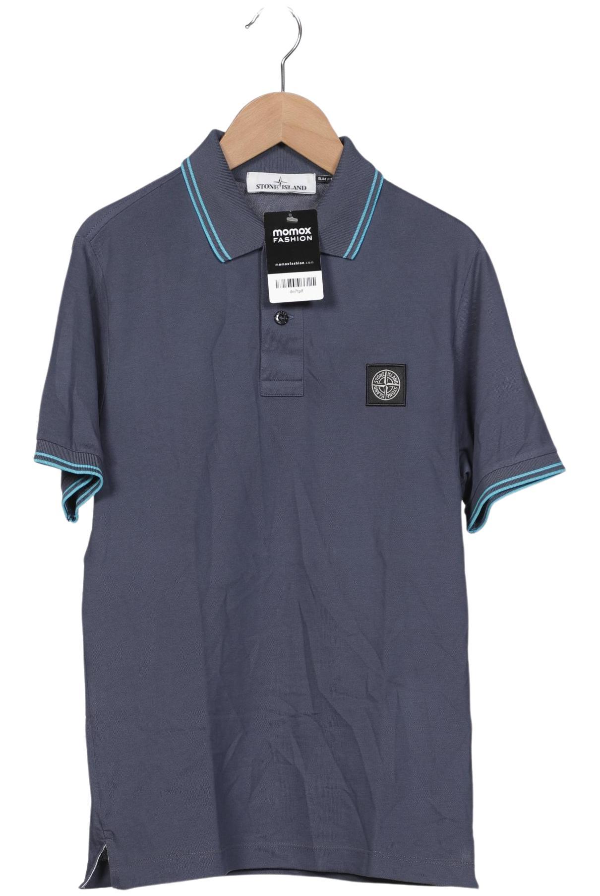 Stone Island Herren Poloshirt, marineblau, Gr. 46