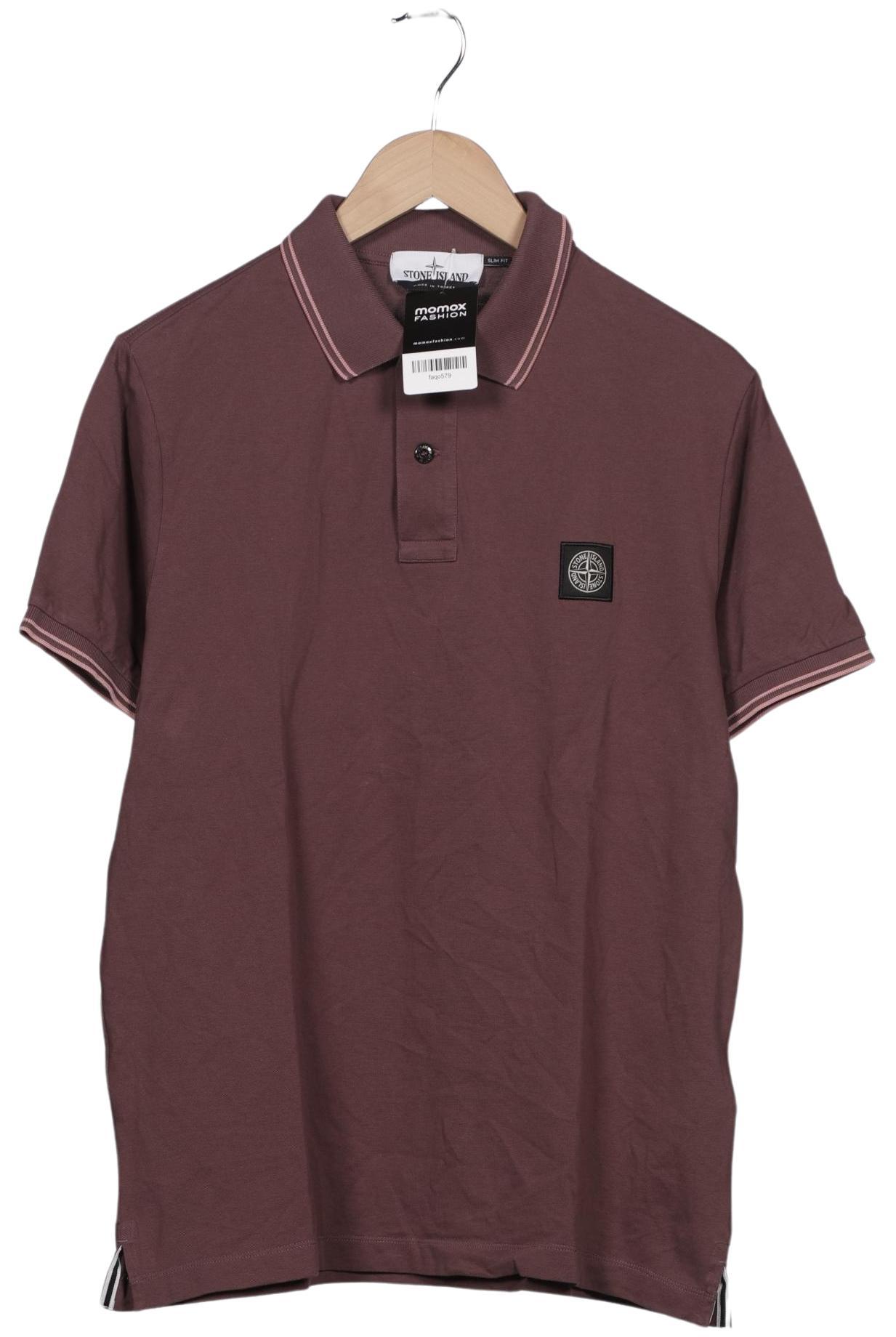Stone Island Herren Poloshirt, bordeaux, Gr. 54