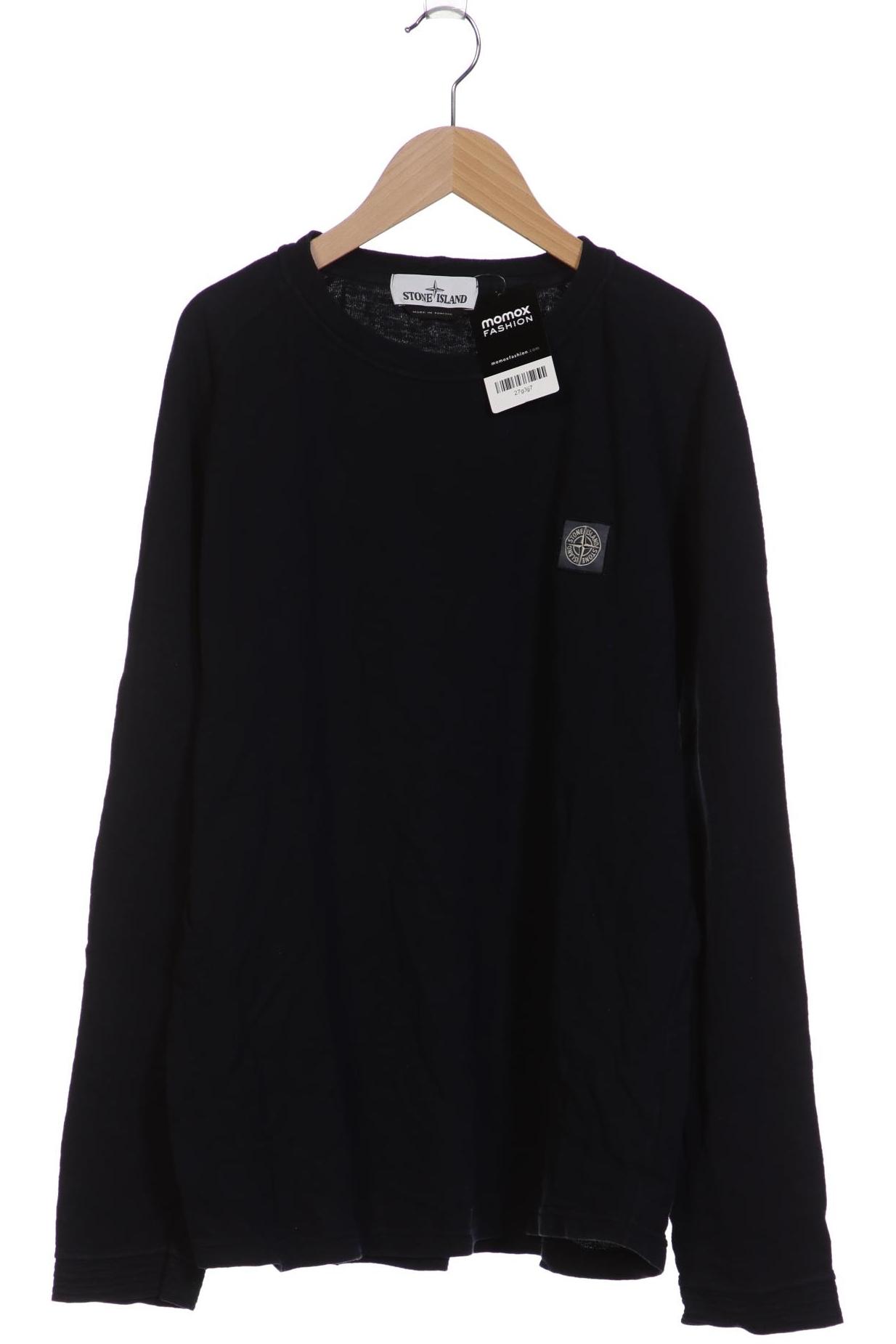 Stone Island Herren Langarmshirt, marineblau, Gr. 52