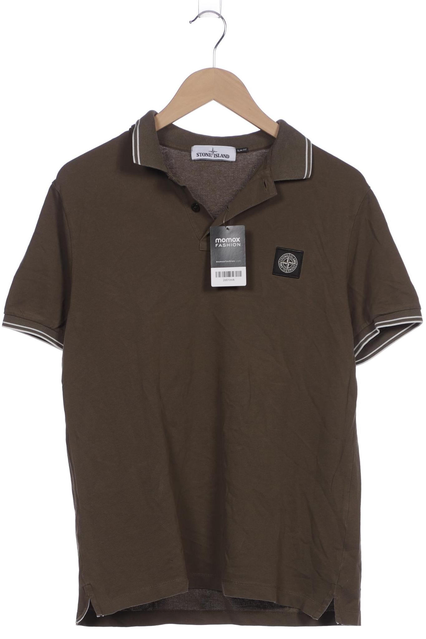 Stone Island Herren Poloshirt, braun, Gr. 52