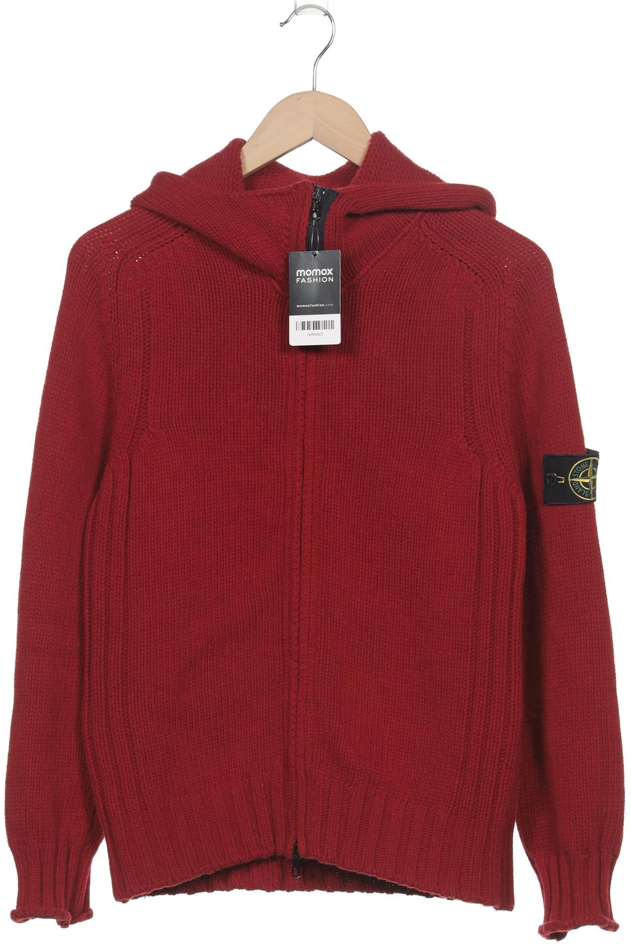 Stone Island Herren Strickjacke, bordeaux, Gr. 46
