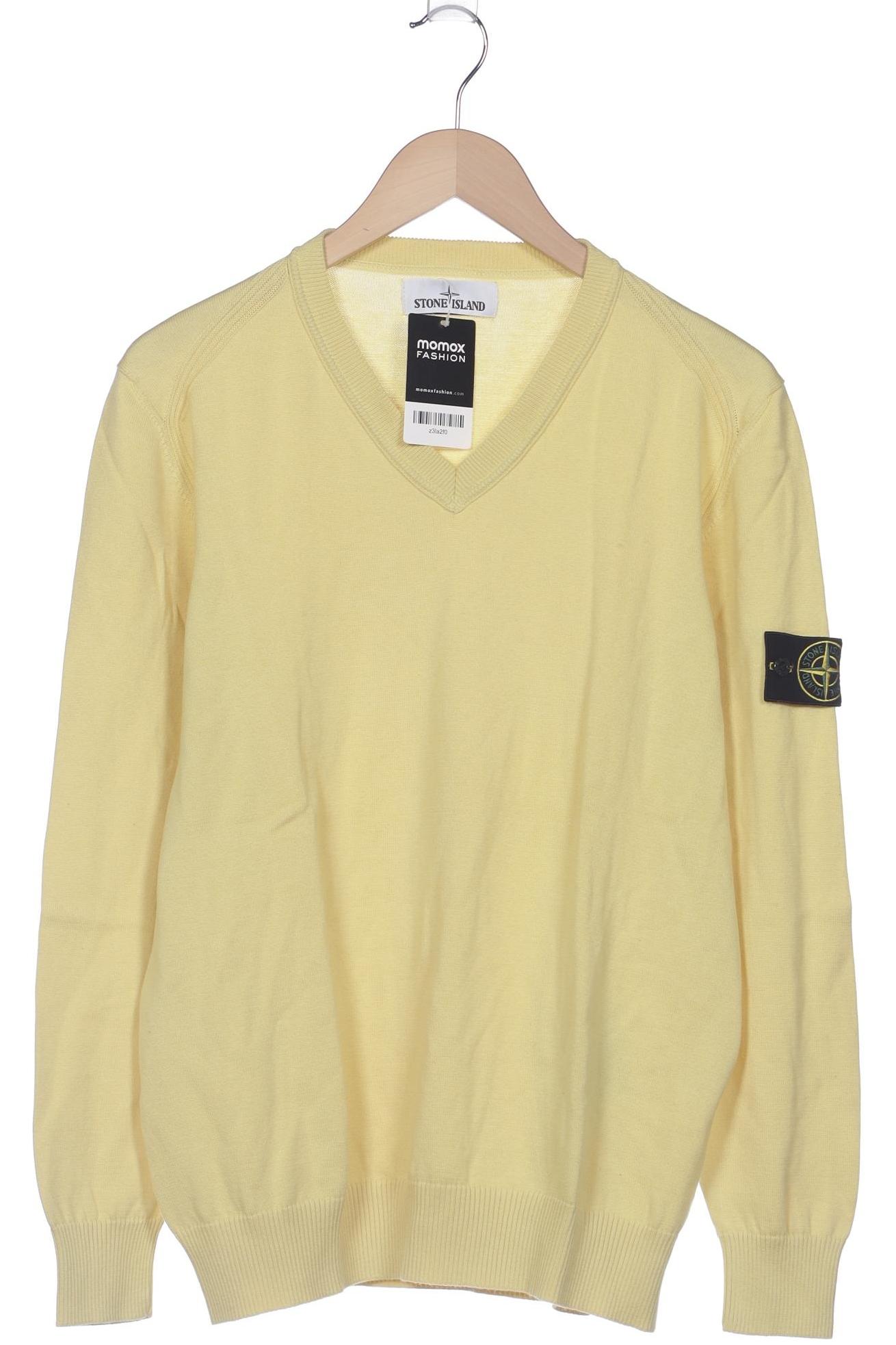 Stone Island Herren Pullover, gelb, Gr. 54