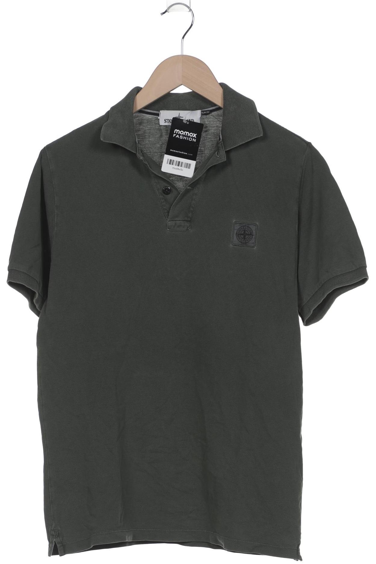 Stone Island Herren Poloshirt, grün, Gr. 48