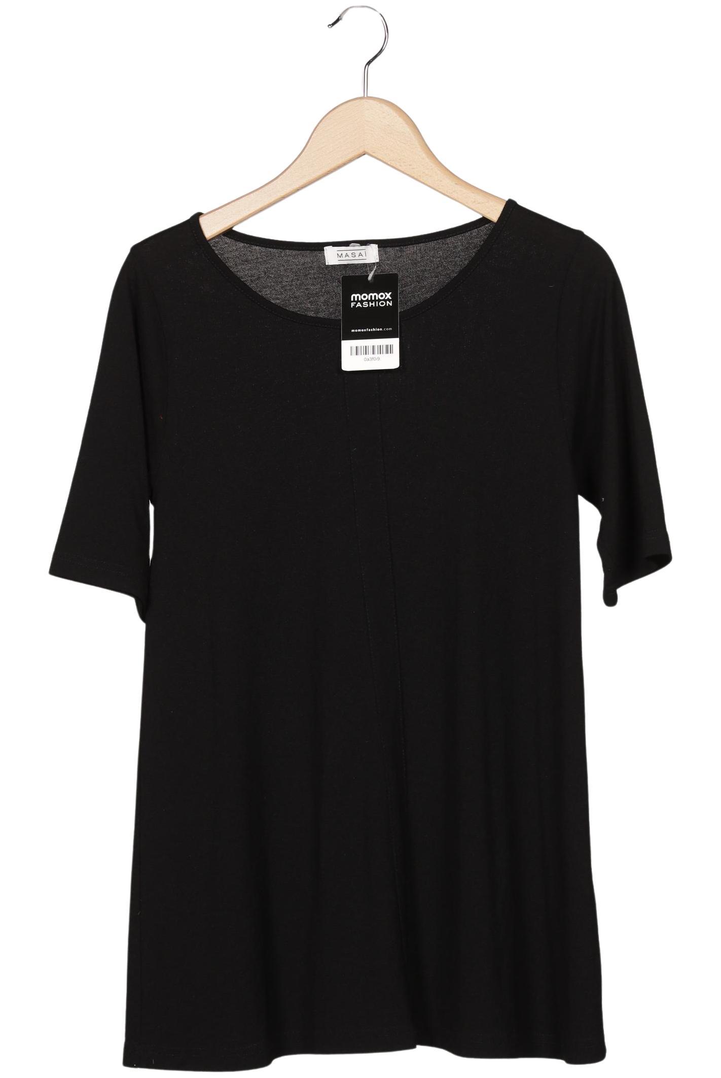 The Masai Clothing Company Damen T-Shirt, schwarz, Gr. 36