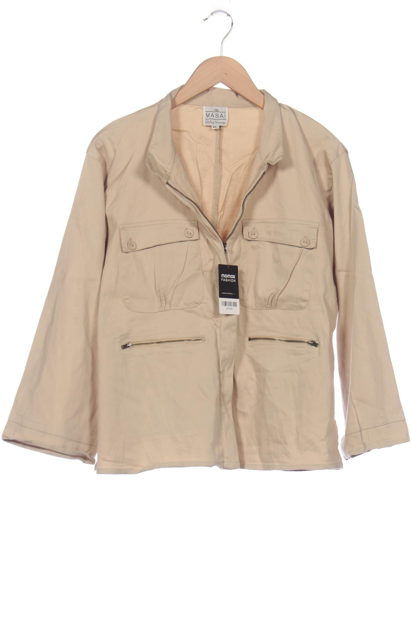The Masai Clothing Company Damen Jacke, beige, Gr. 44
