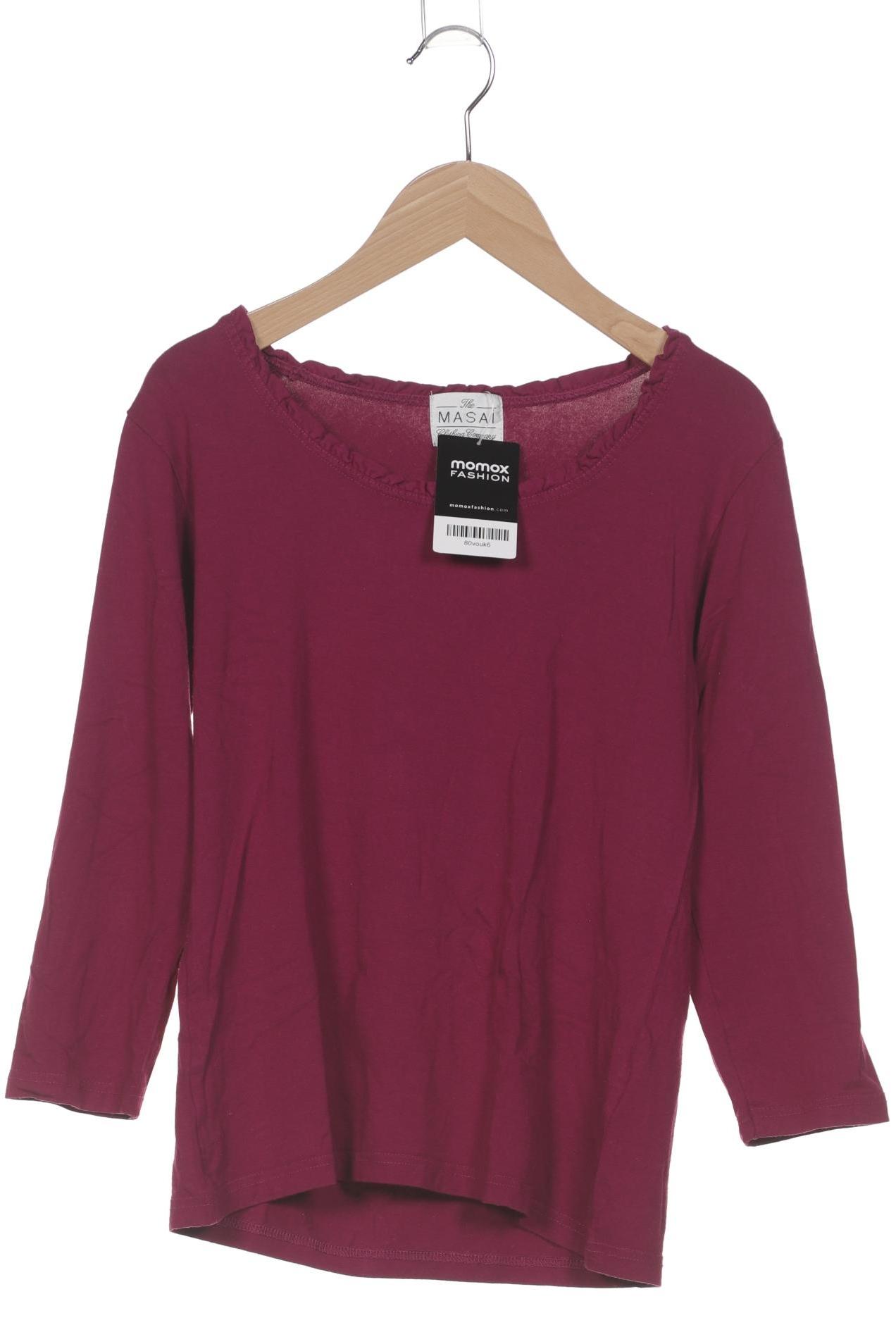 The Masai Clothing Company Damen Langarmshirt, bordeaux, Gr. 38