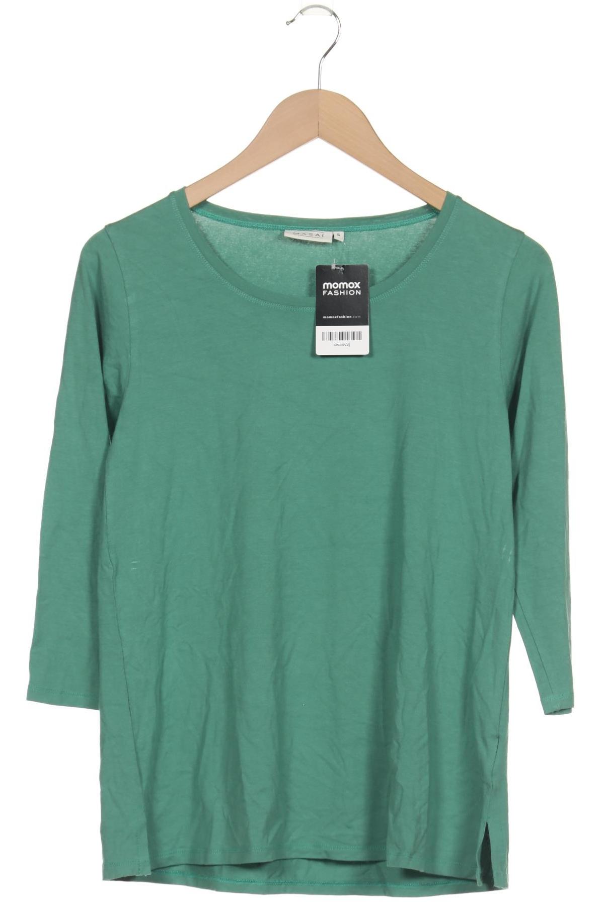 The Masai Clothing Company Damen Langarmshirt, grün, Gr. 36