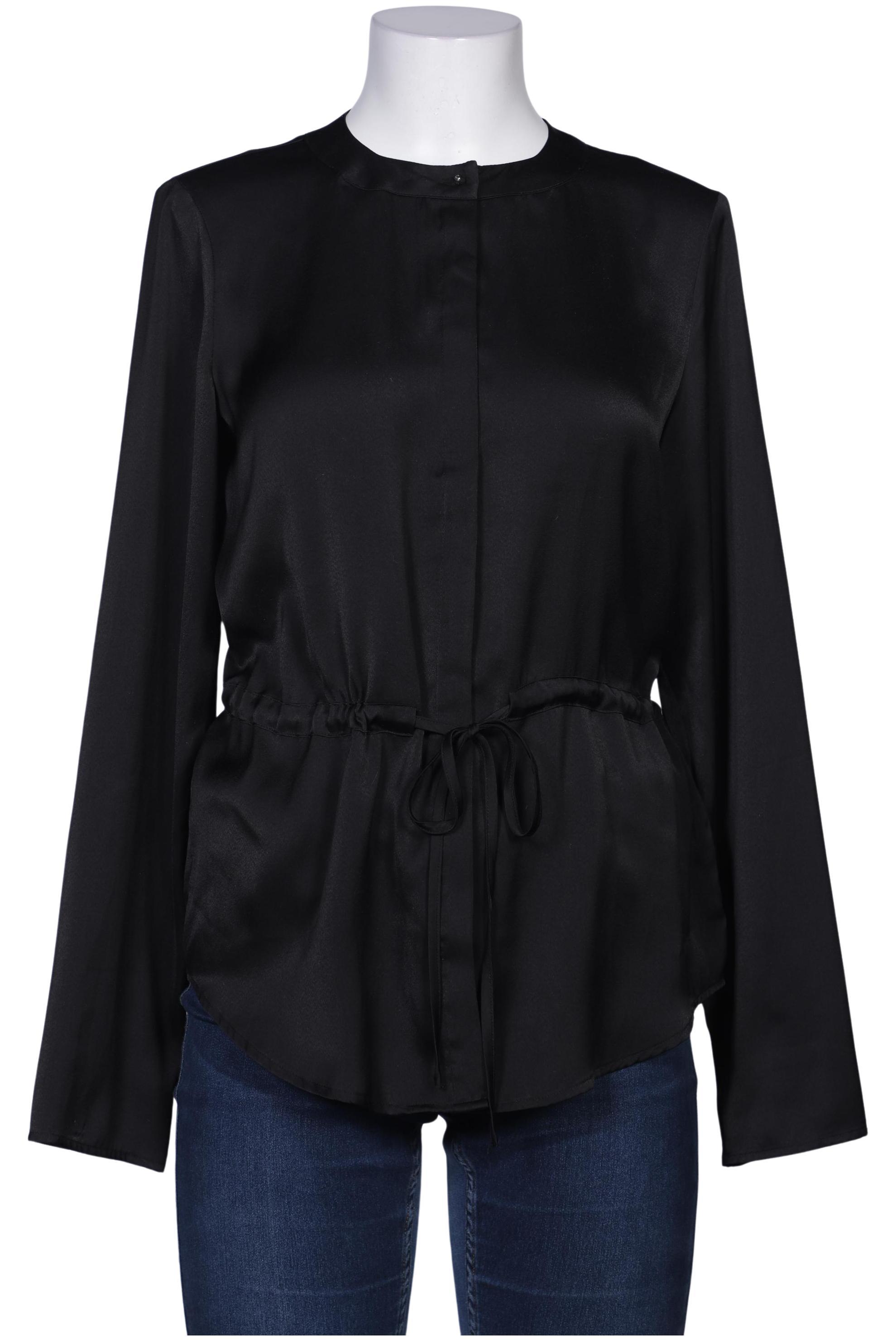 tigha Damen Bluse, schwarz, Gr. 42