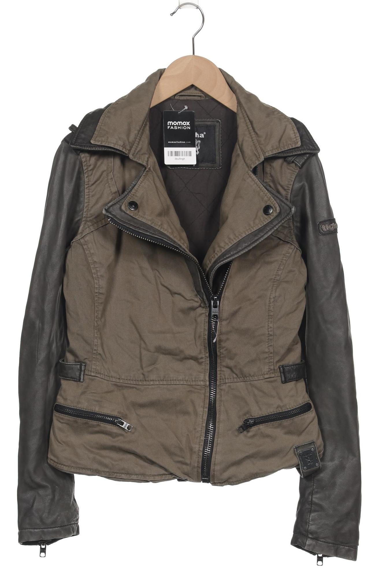 tigha Damen Jacke, grün, Gr. 36