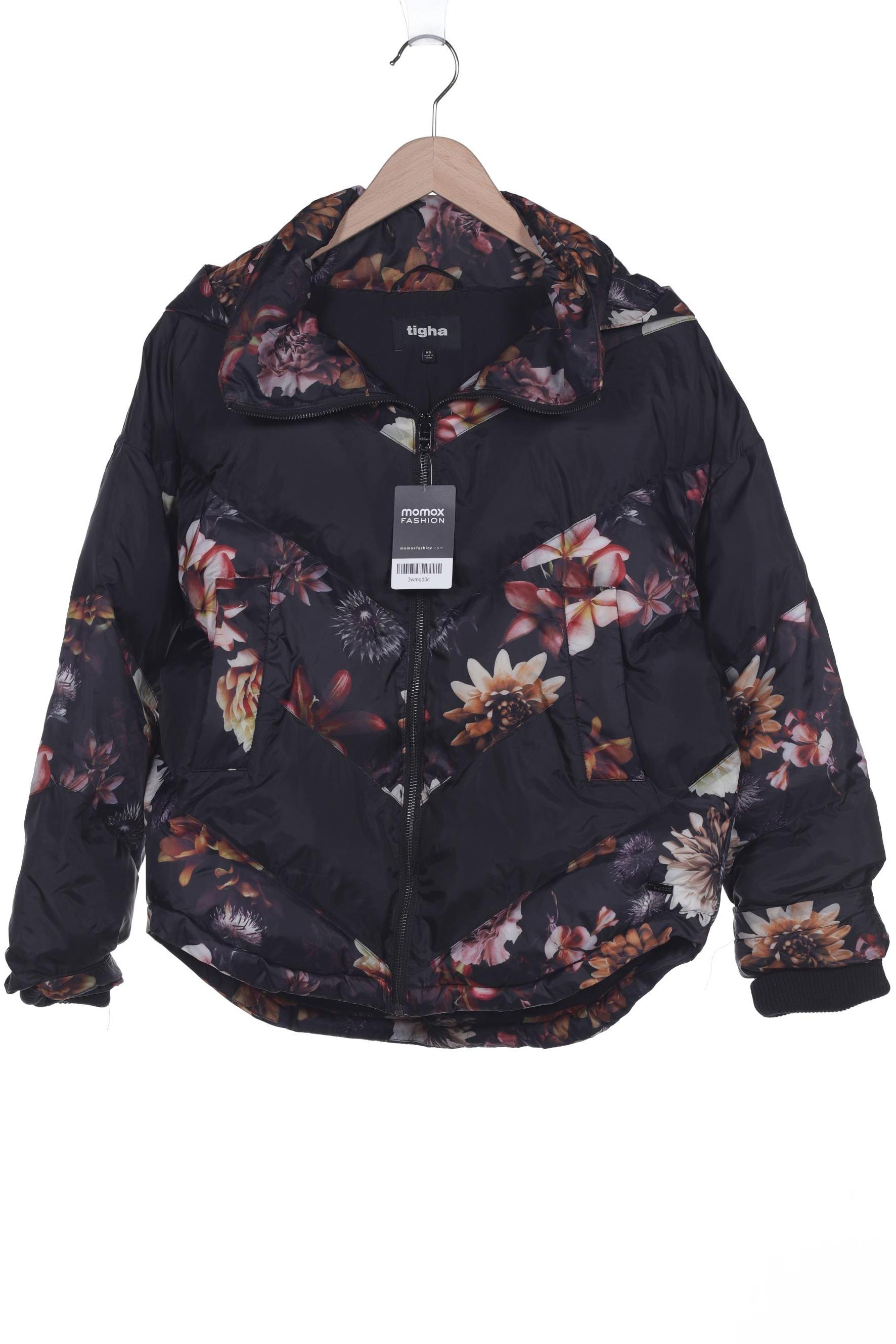 tigha Damen Jacke, schwarz, Gr. 34