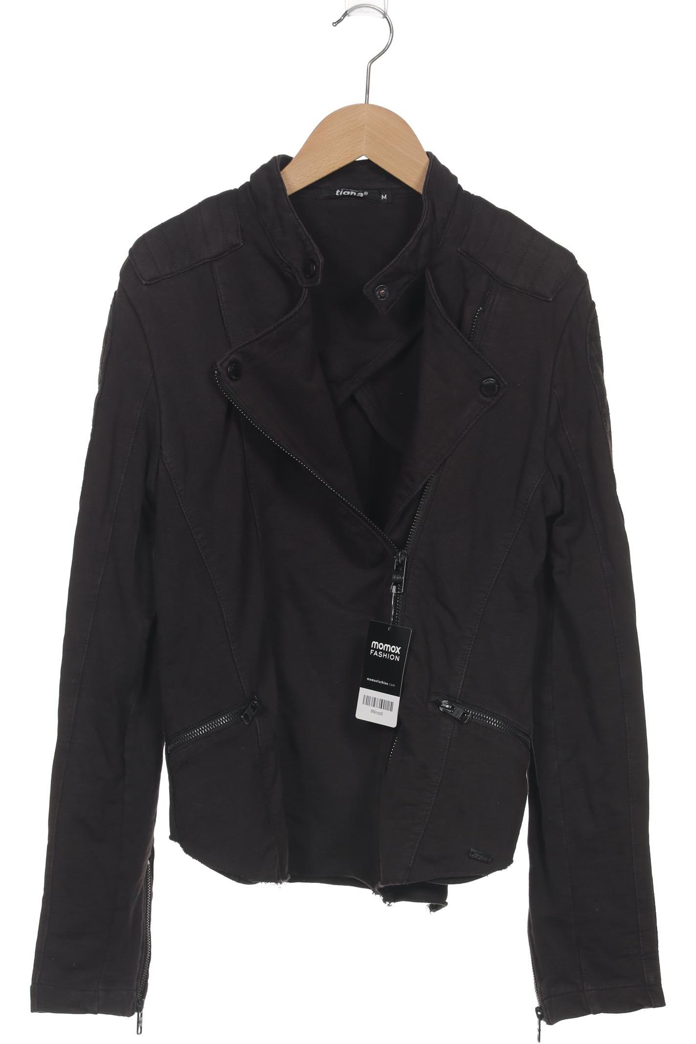 tigha Damen Jacke, schwarz, Gr. 38