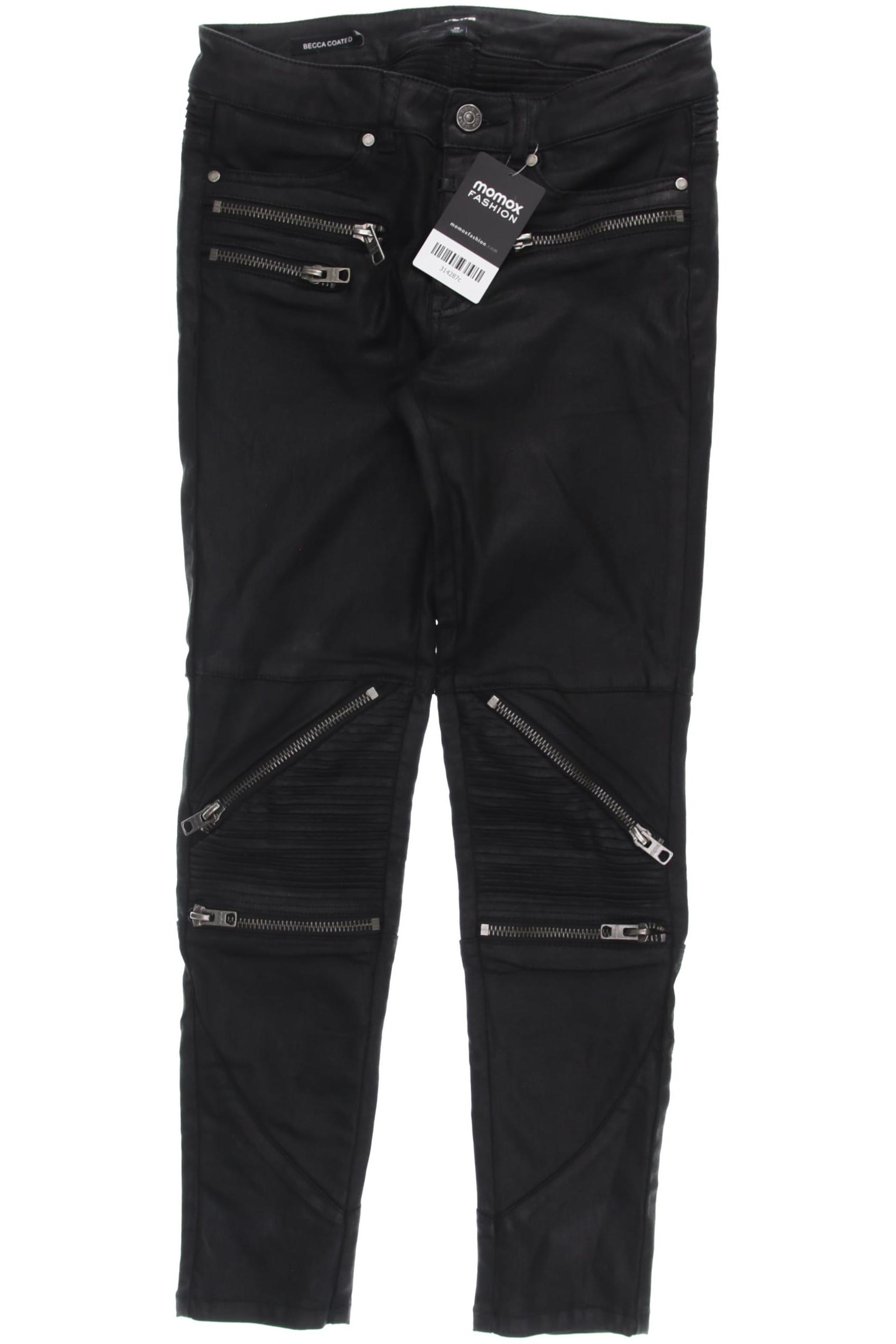 tigha Damen Jeans, schwarz, Gr. 26