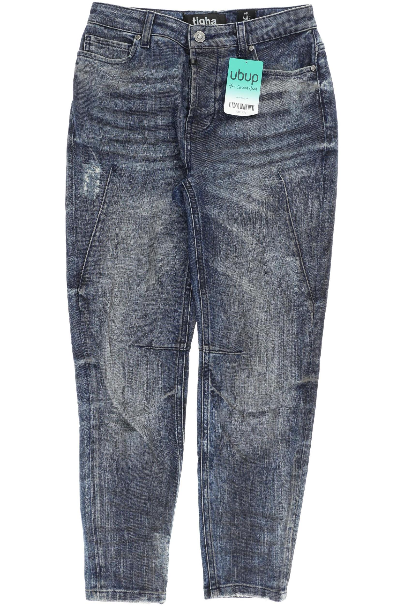 tigha Damen Jeans, blau, Gr. 25