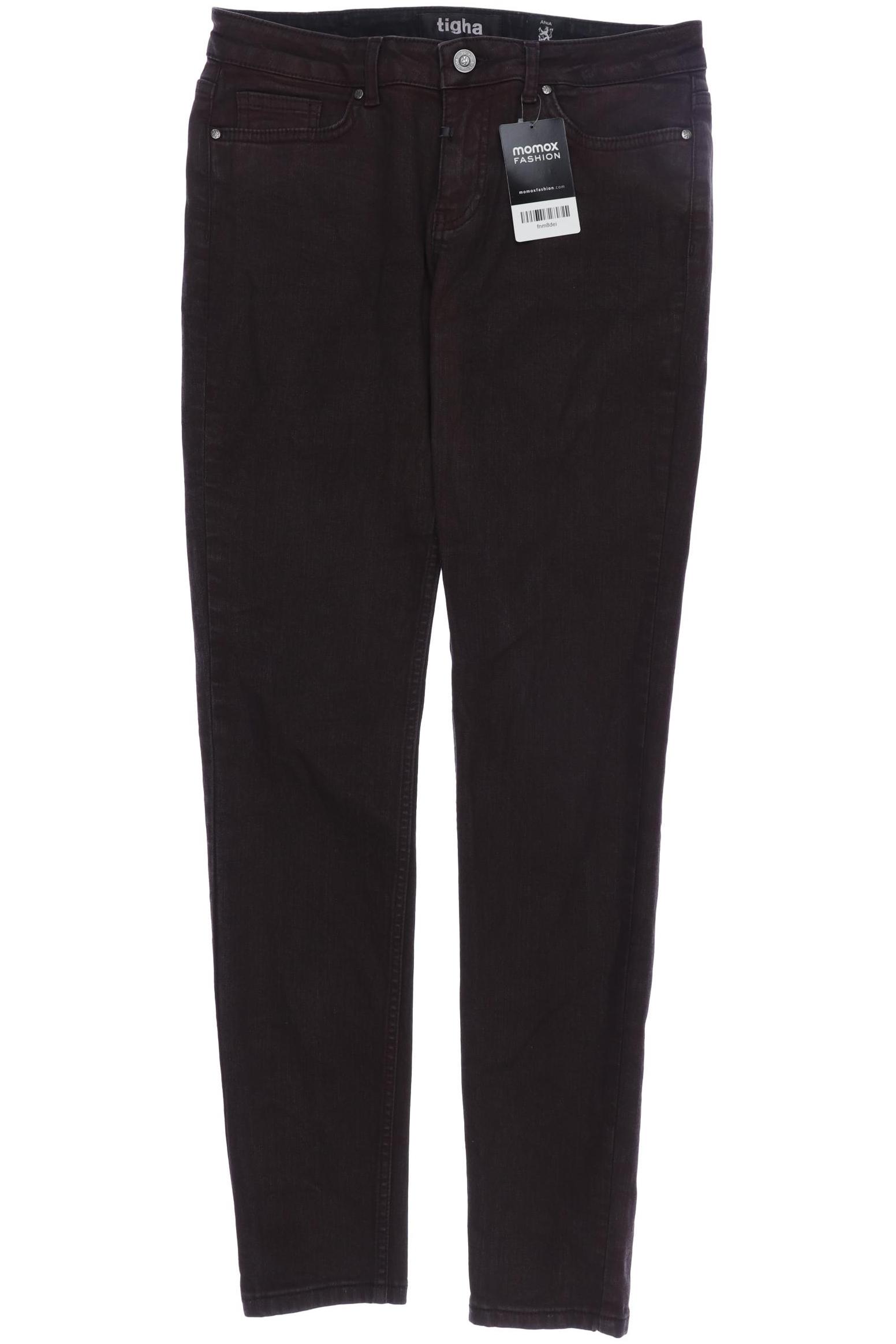 tigha Damen Jeans, bordeaux, Gr. 30