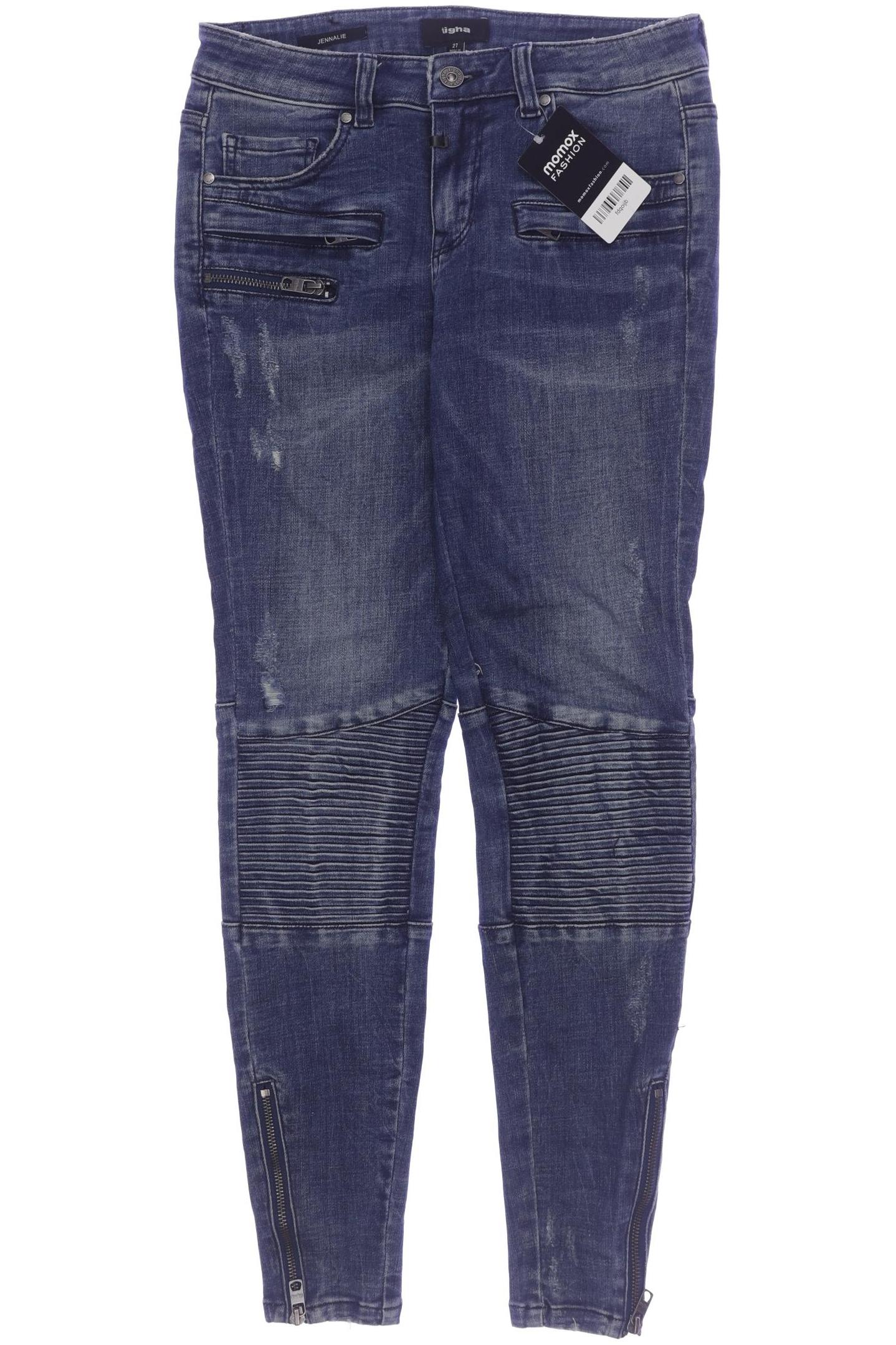 tigha Damen Jeans, blau, Gr. 27