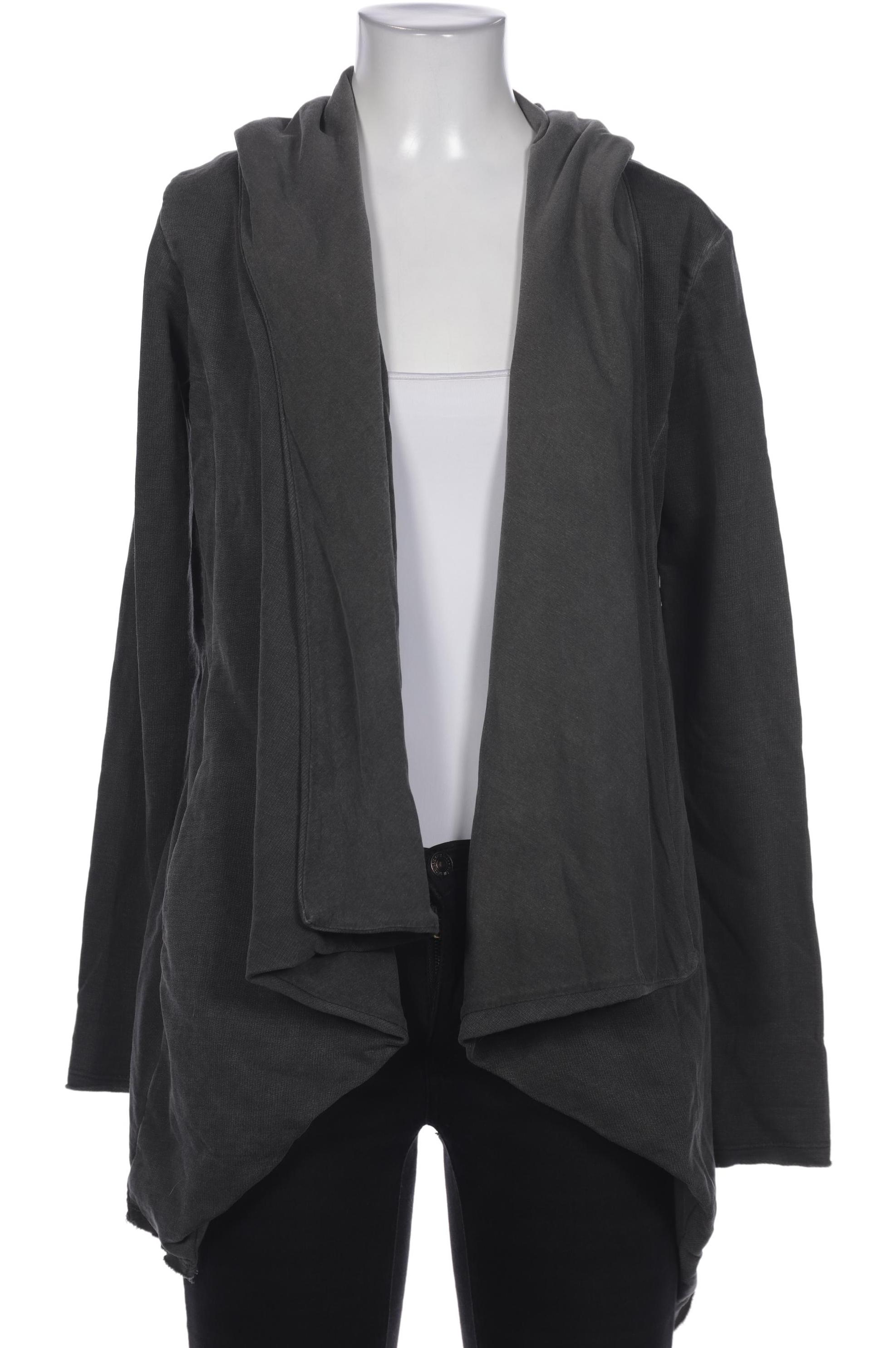 tigha Damen Kapuzenpullover, grau, Gr. 36