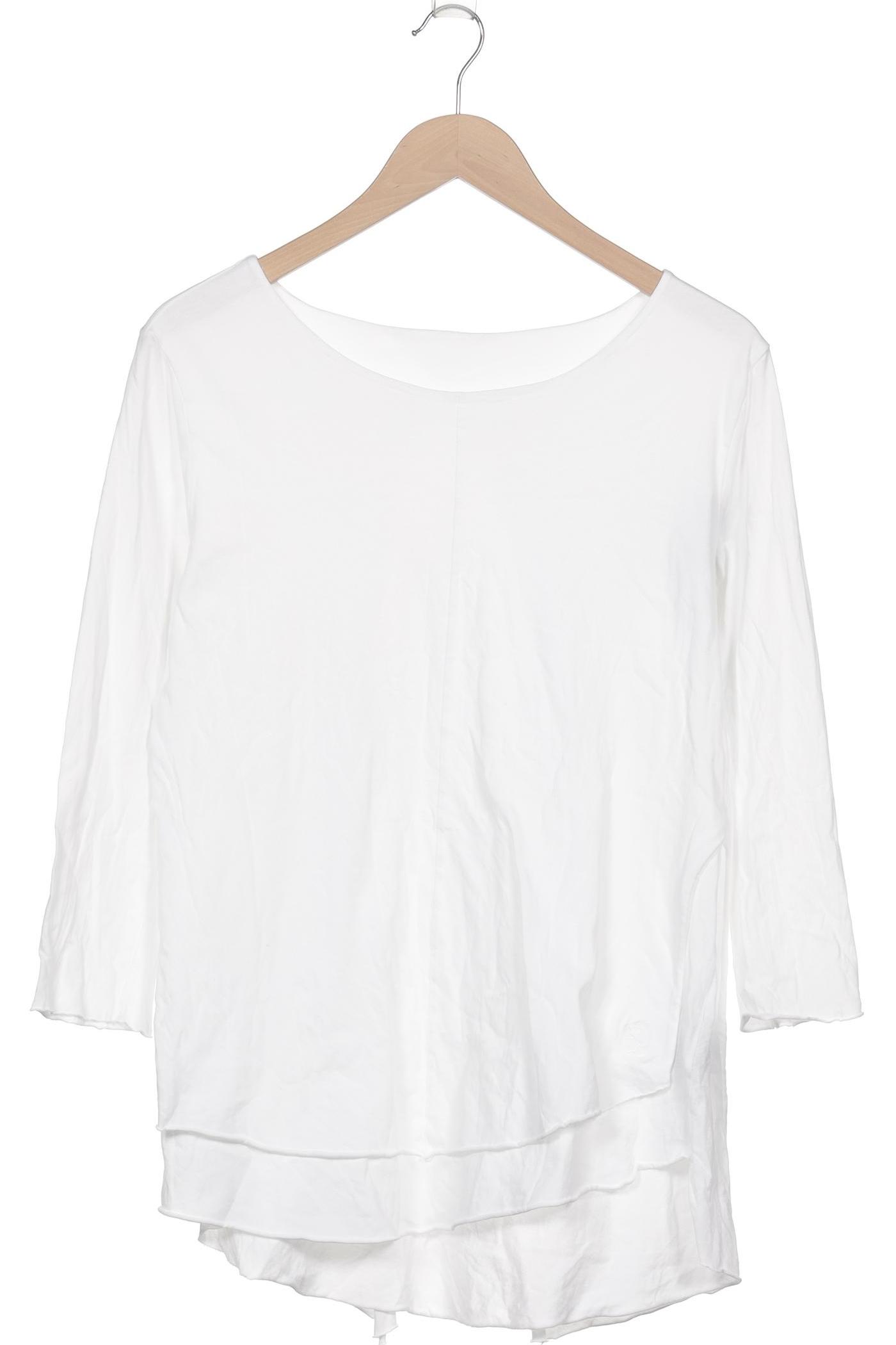 tigha Damen Langarmshirt, weiß, Gr. 42