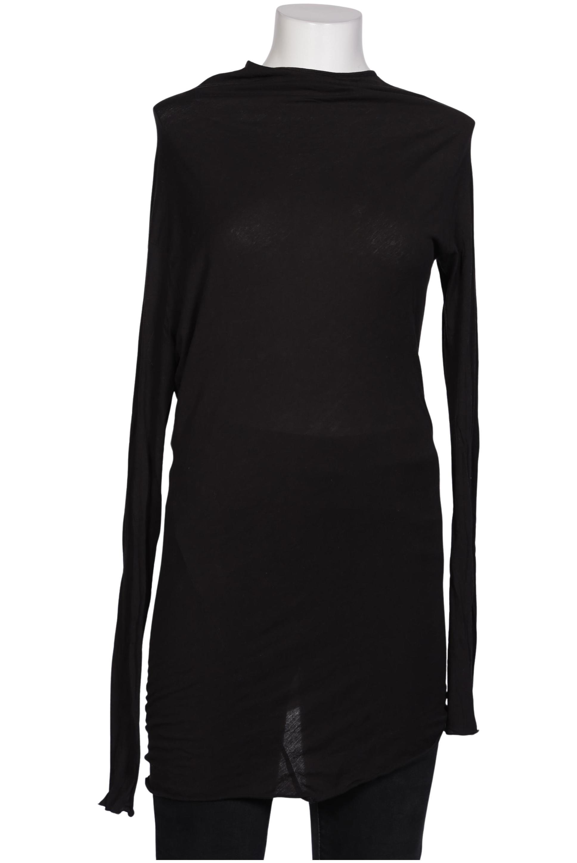 tigha Damen Langarmshirt, schwarz, Gr. 38