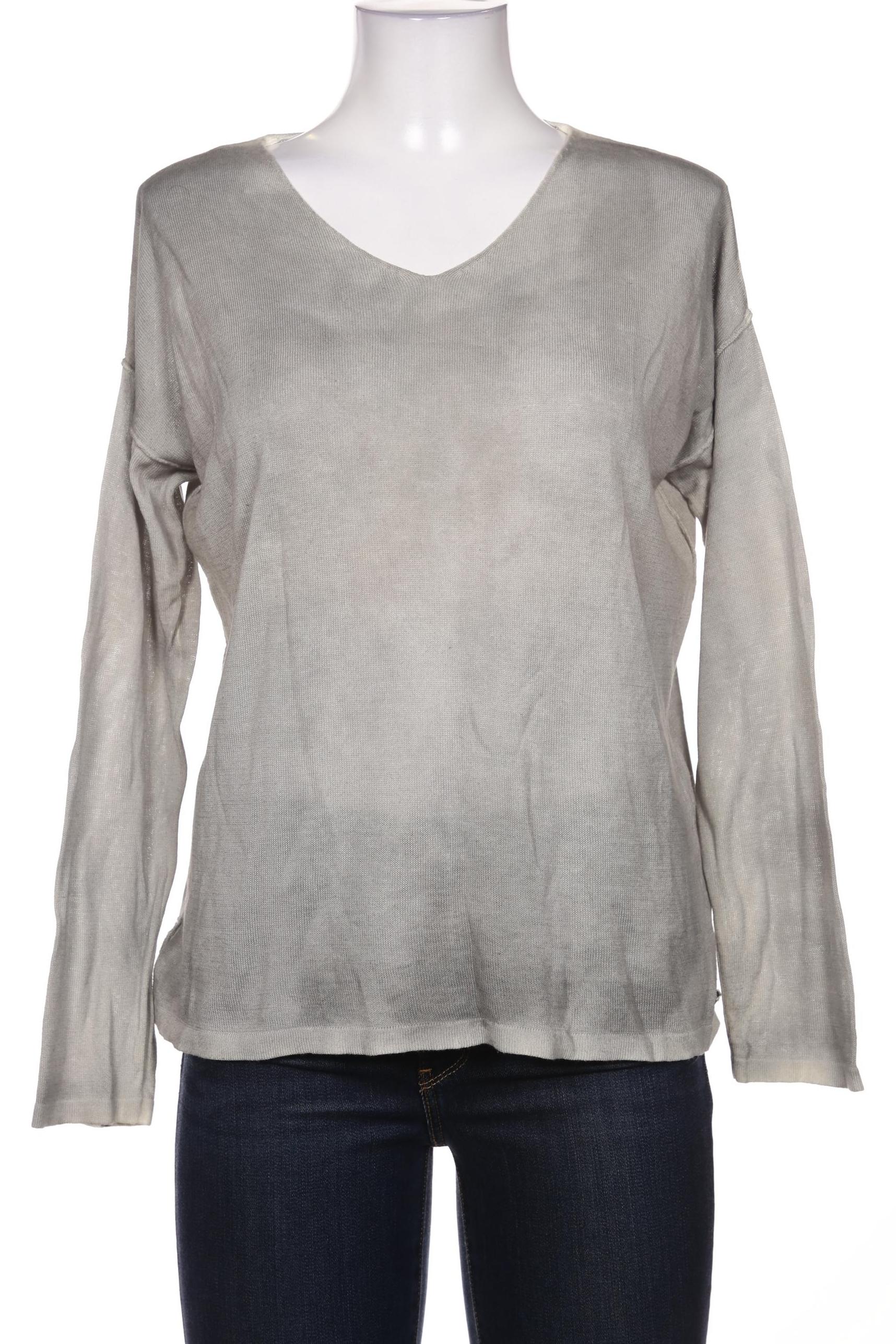 tigha Damen Langarmshirt, grau, Gr. 38