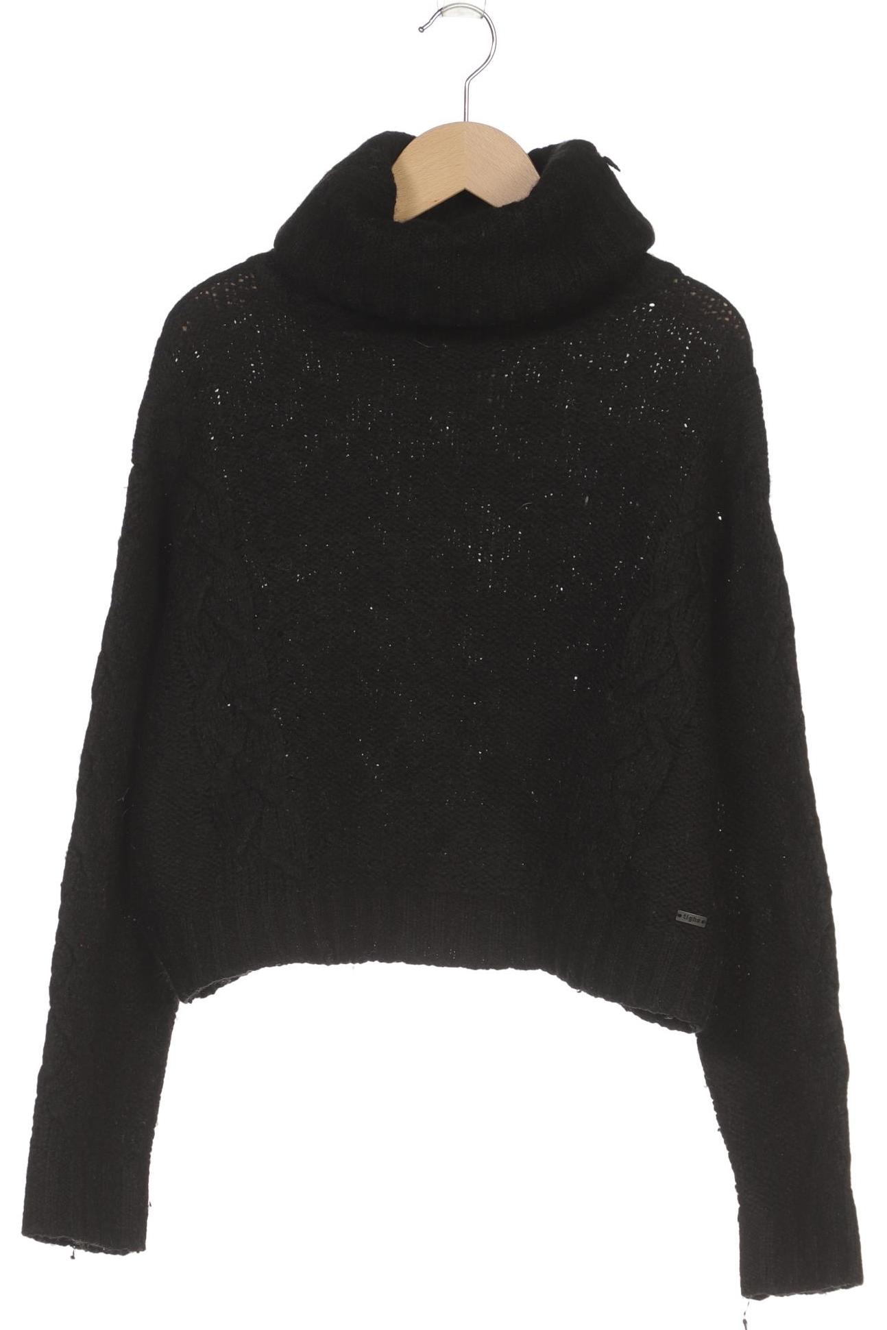 tigha Damen Pullover, schwarz, Gr. 36