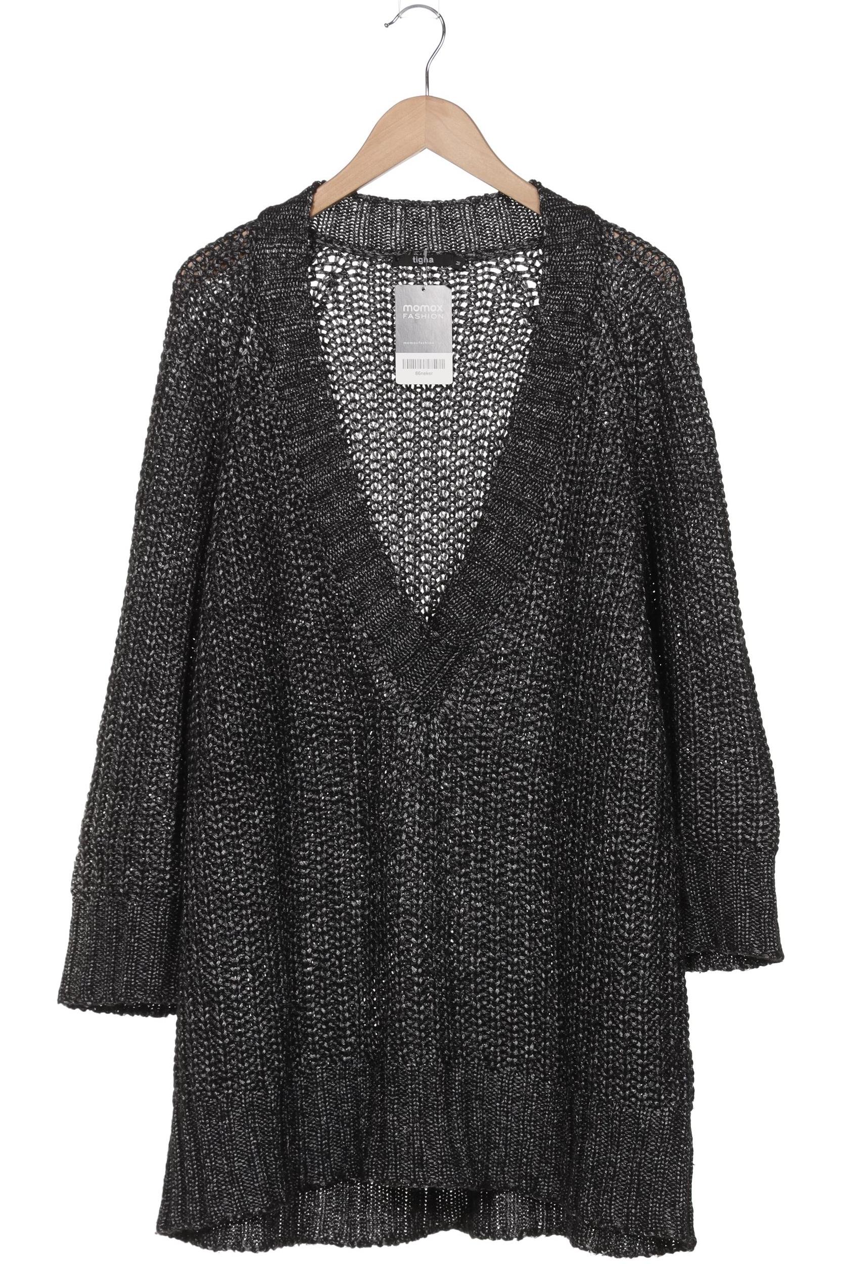 tigha Damen Pullover, schwarz, Gr. 38