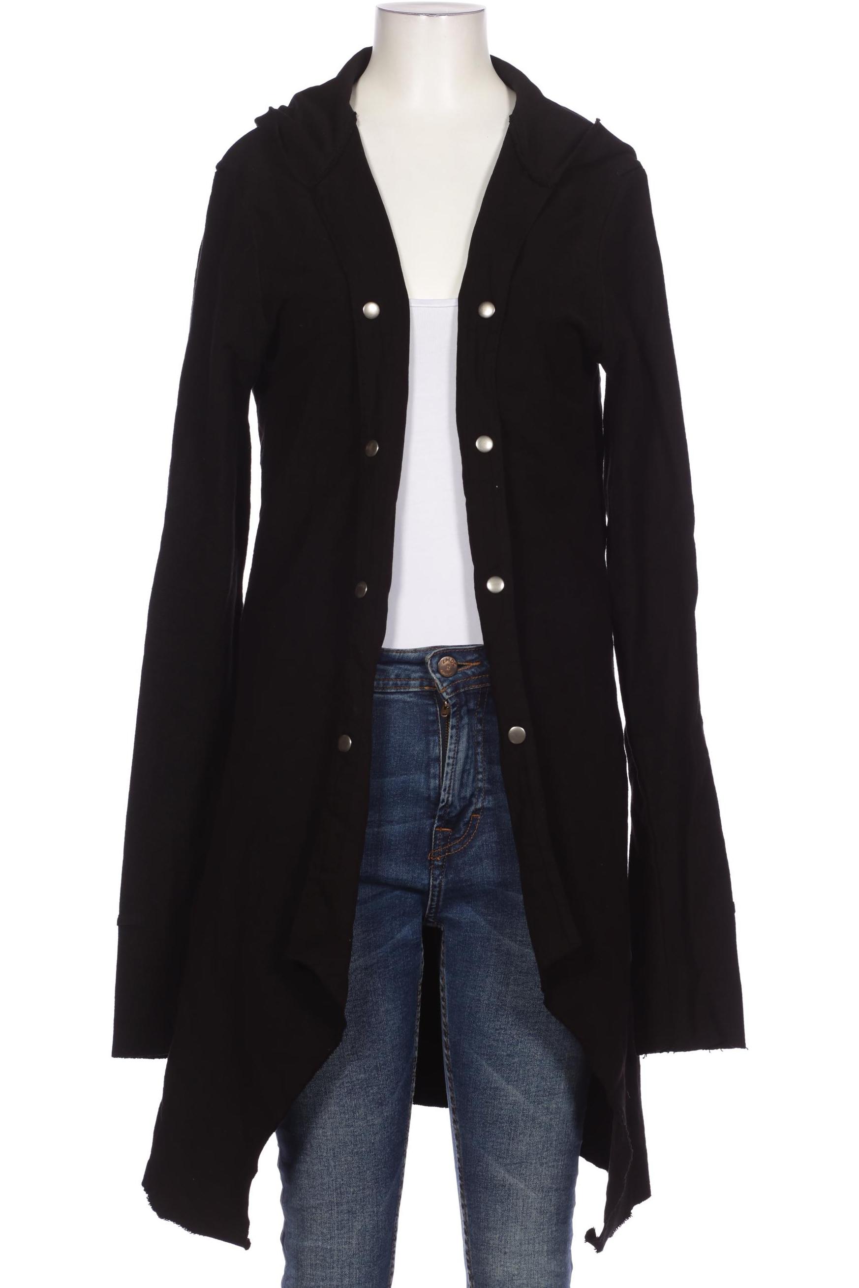 tigha Damen Strickjacke, schwarz, Gr. 38