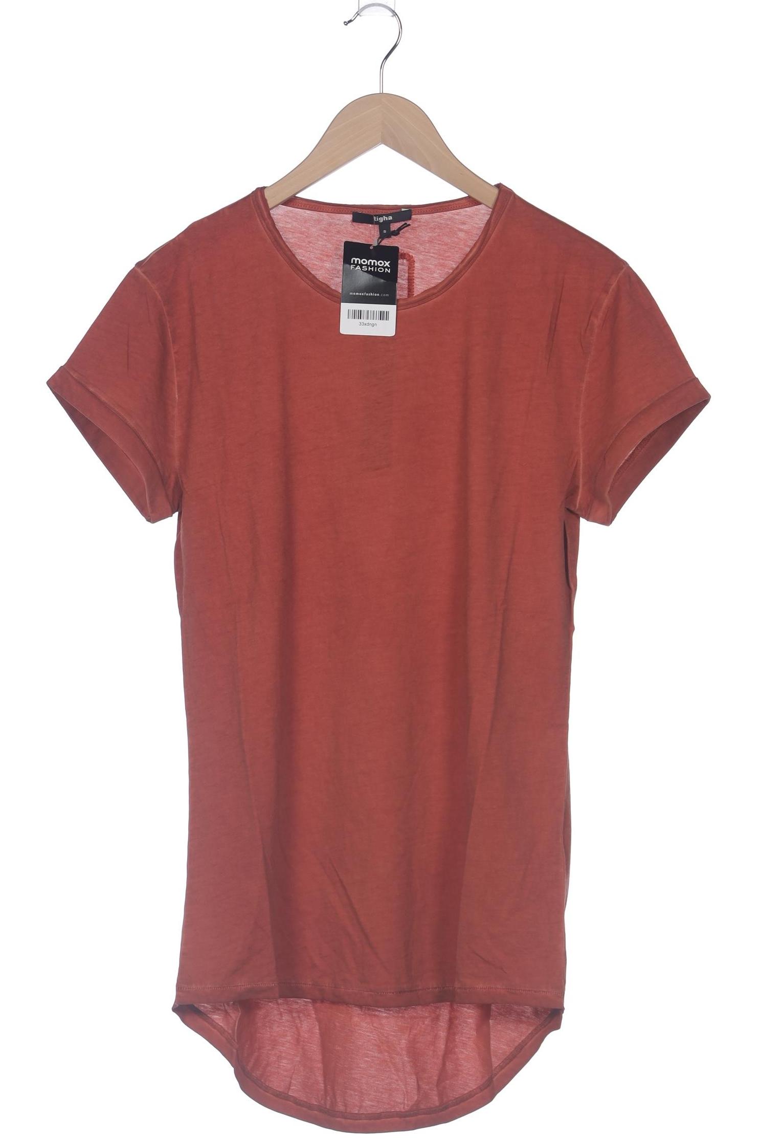 tigha Damen T-Shirt, orange, Gr. 36