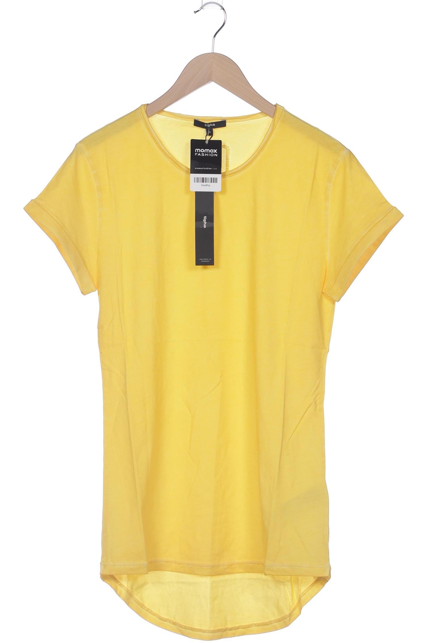 tigha Damen T-Shirt, gelb, Gr. 36