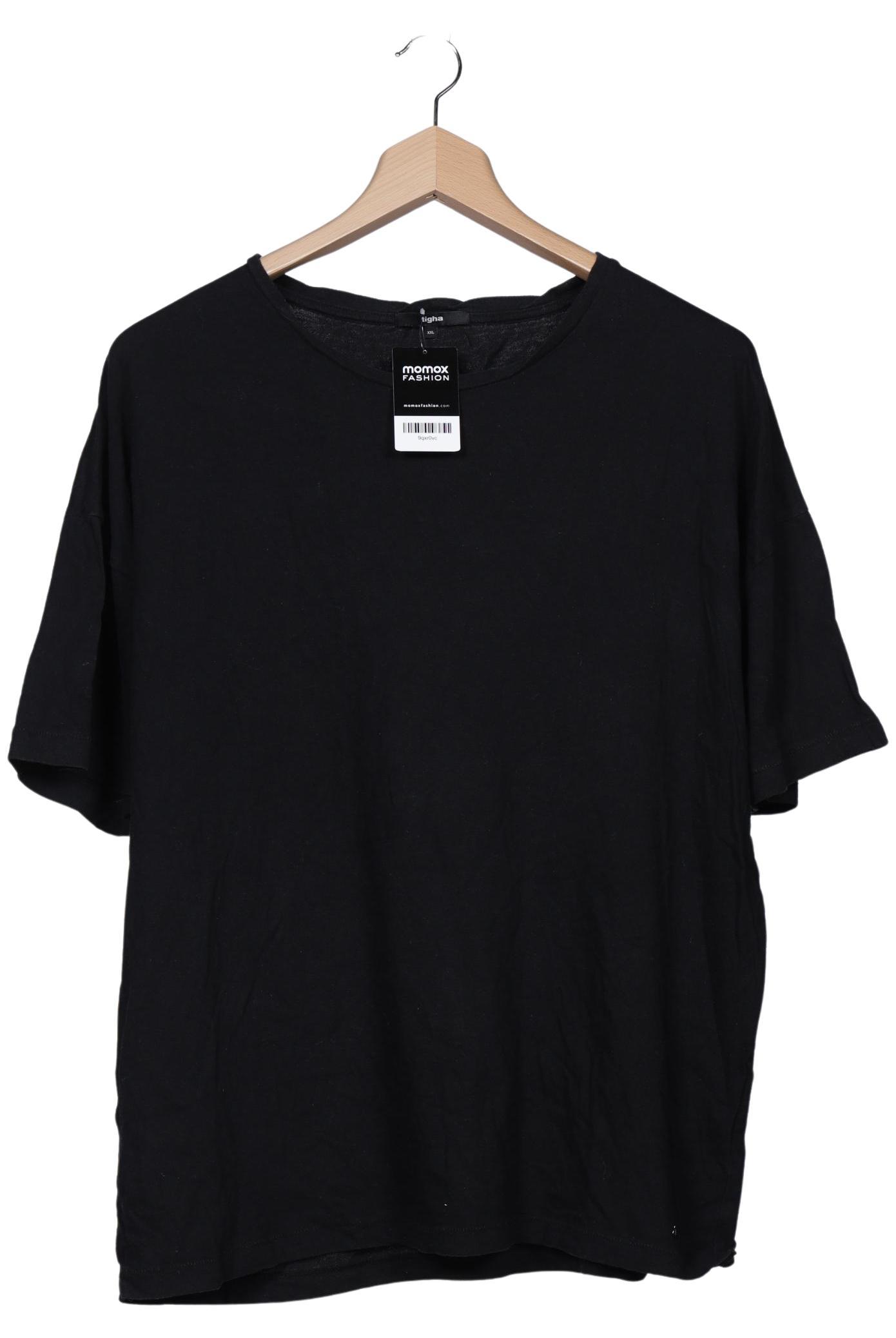 tigha Damen T-Shirt, schwarz, Gr. 46