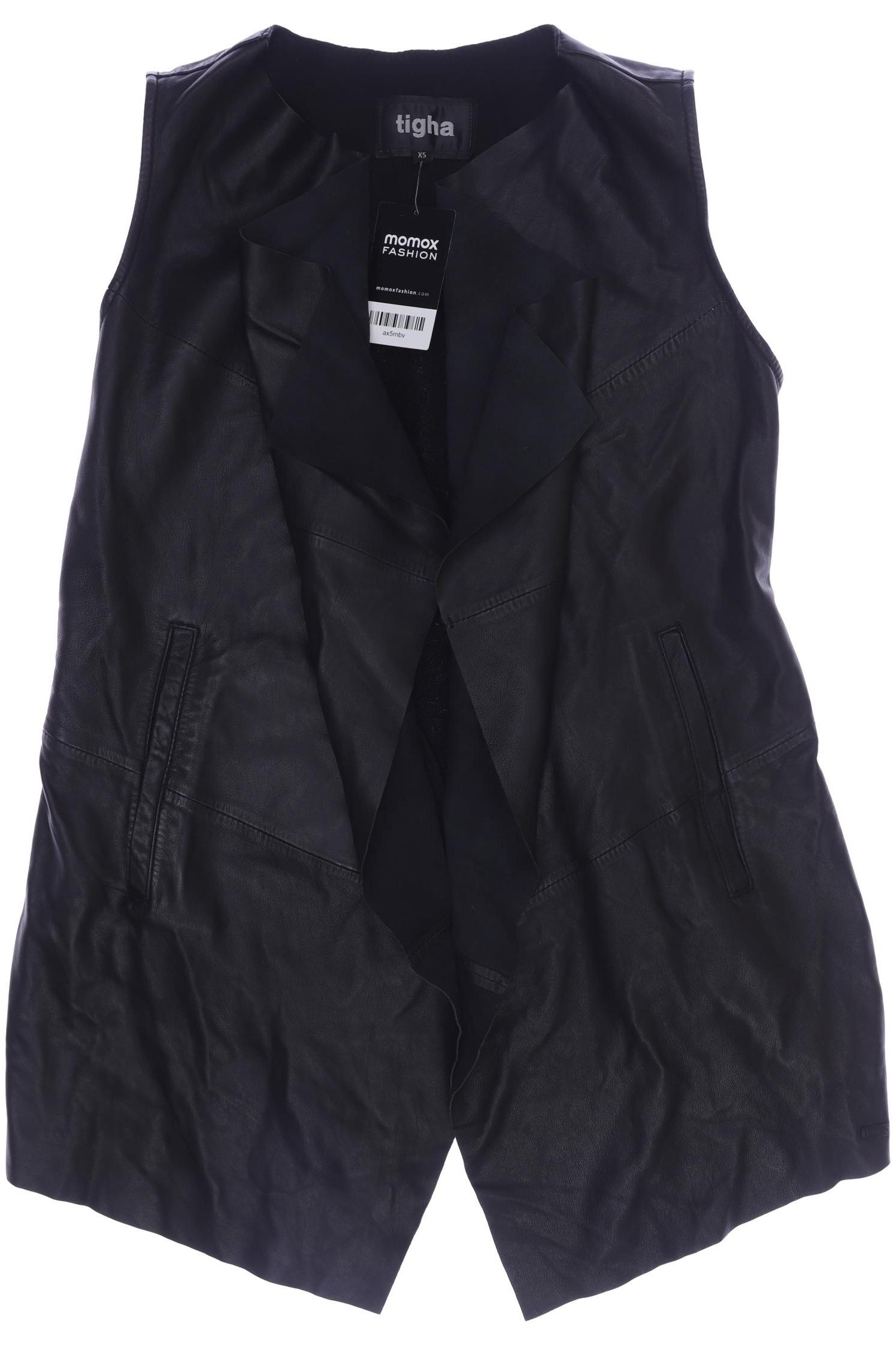 tigha Damen Weste, schwarz, Gr. 34