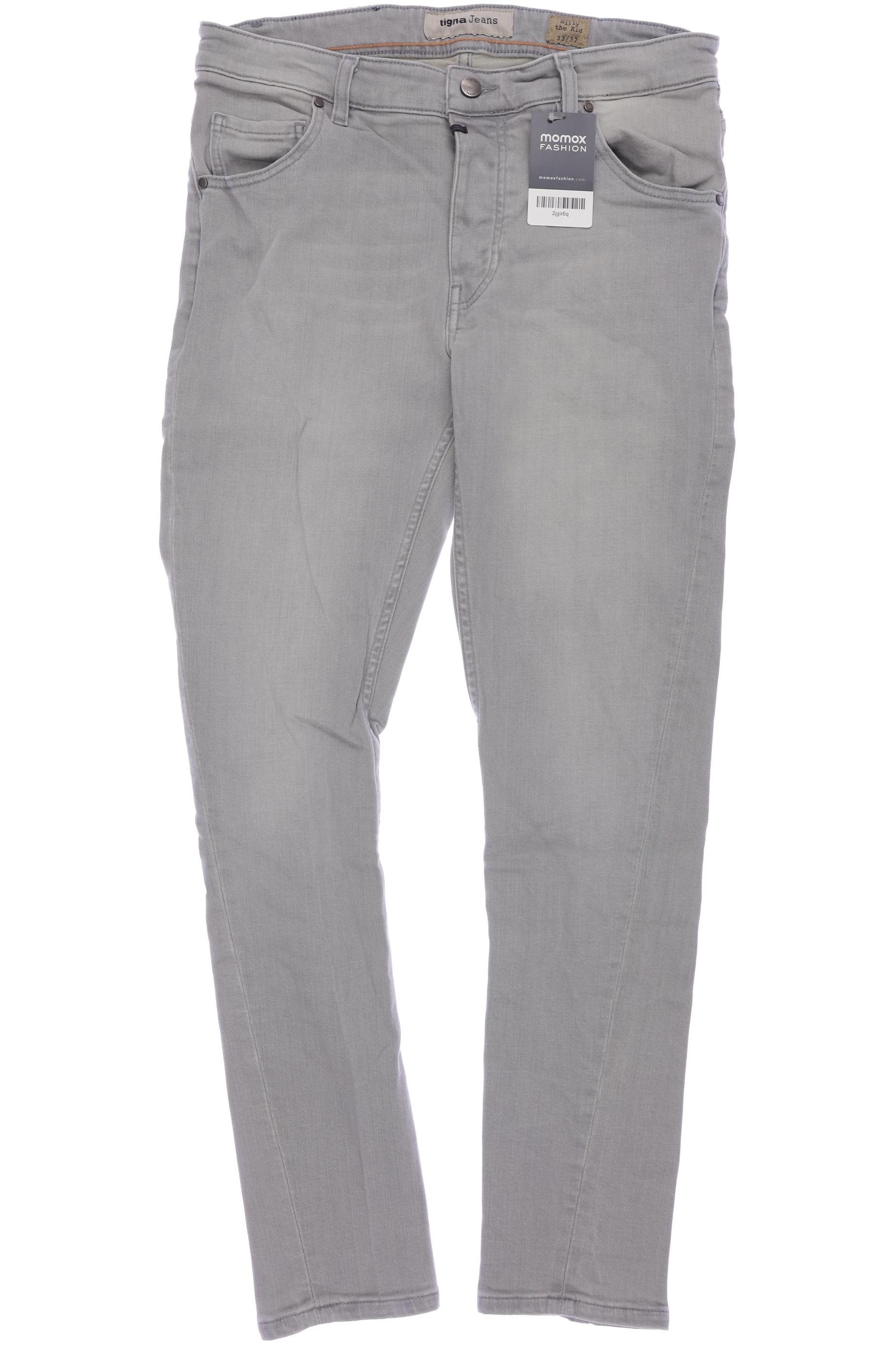 tigha Herren Jeans, grau, Gr. 33