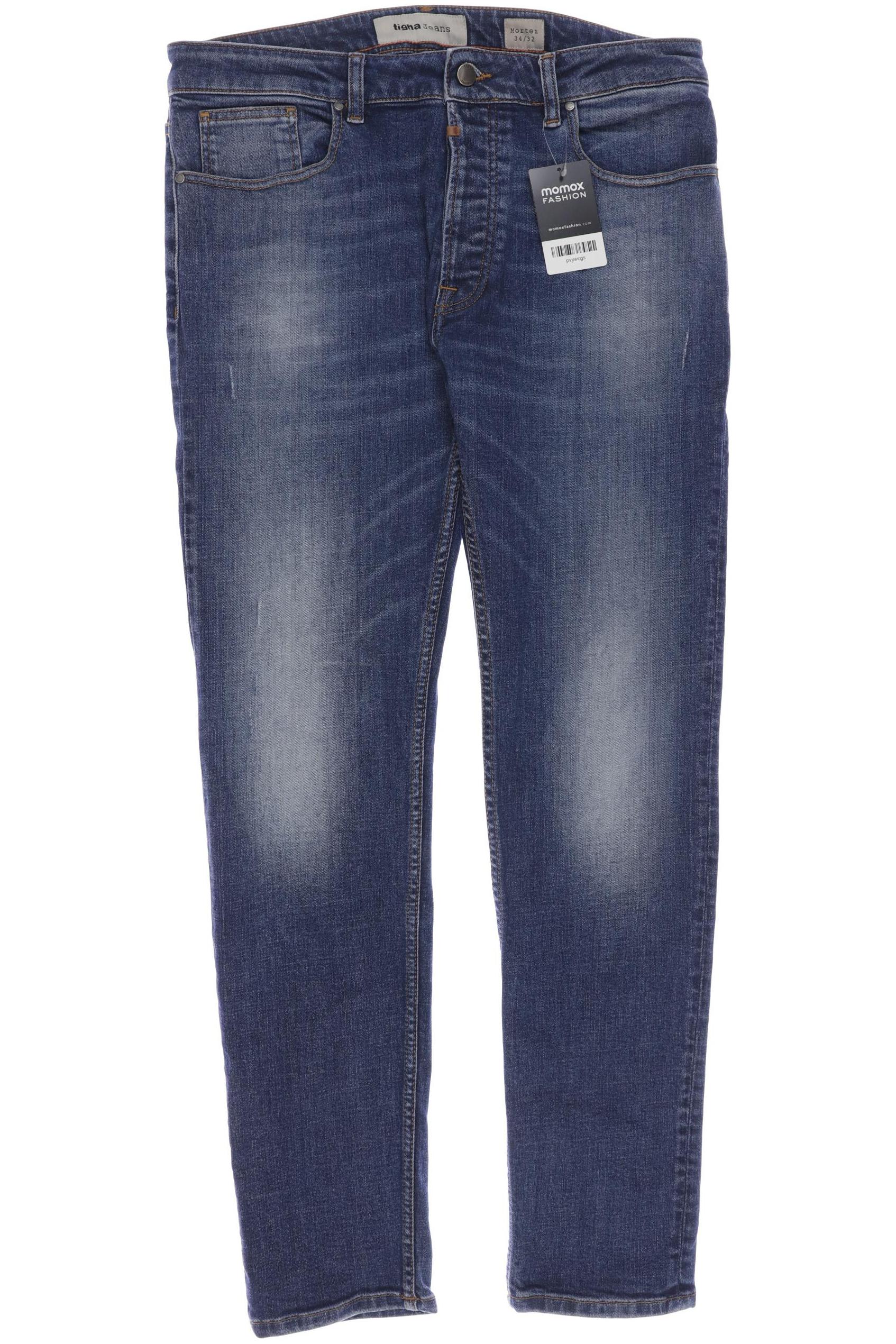 tigha Herren Jeans, marineblau, Gr. 34