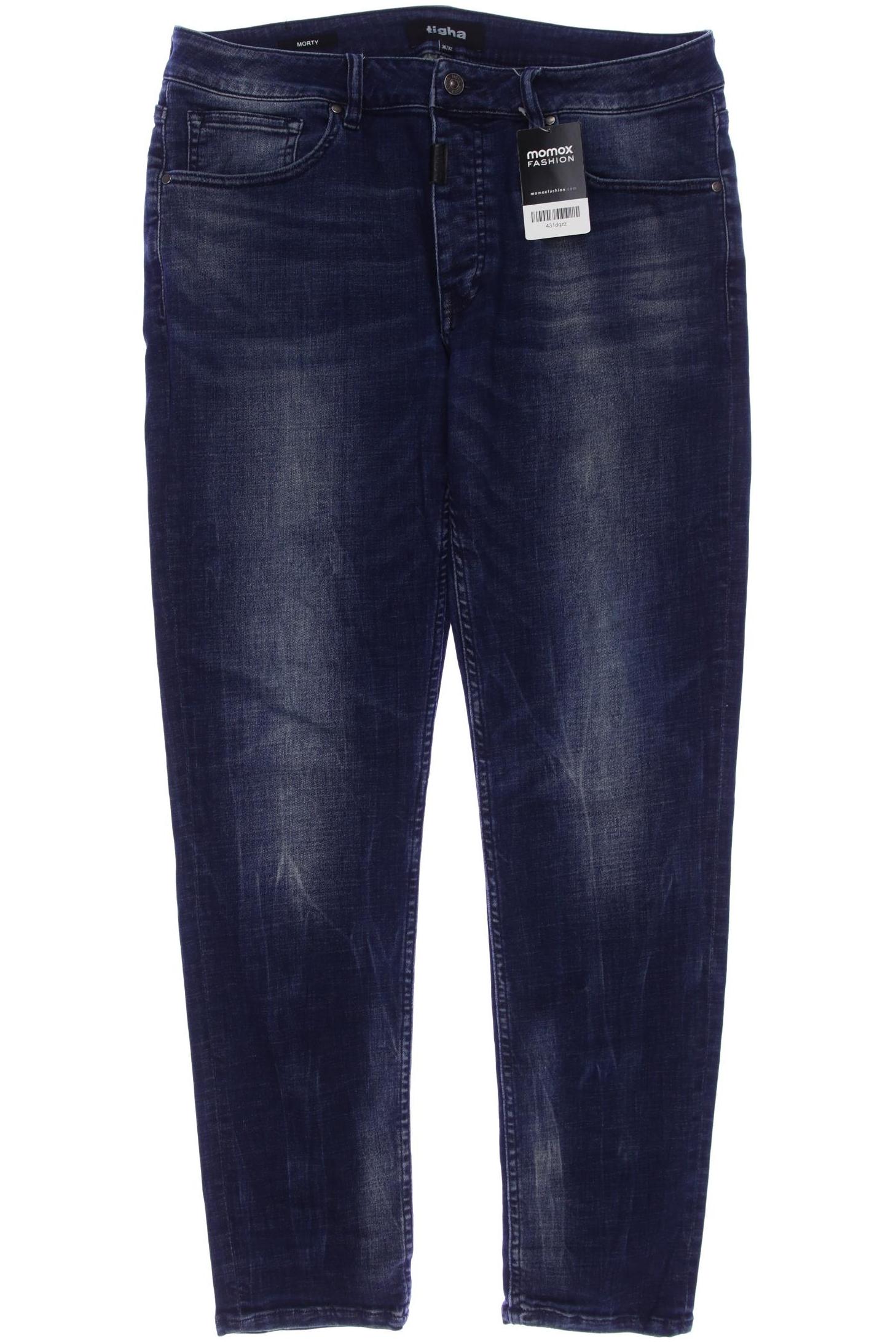 tigha Herren Jeans, blau, Gr. 36
