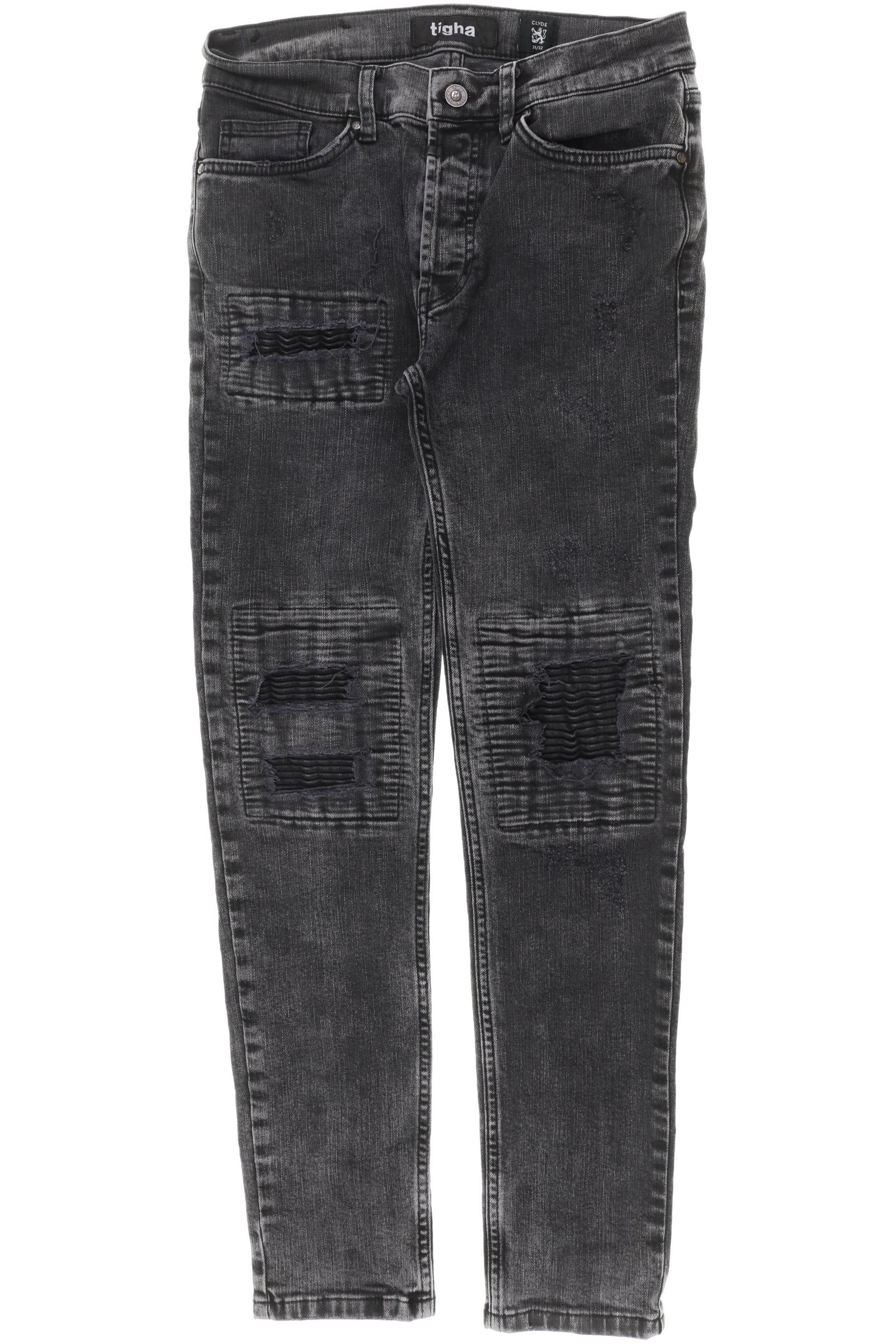 tigha Herren Jeans, schwarz, Gr. 31