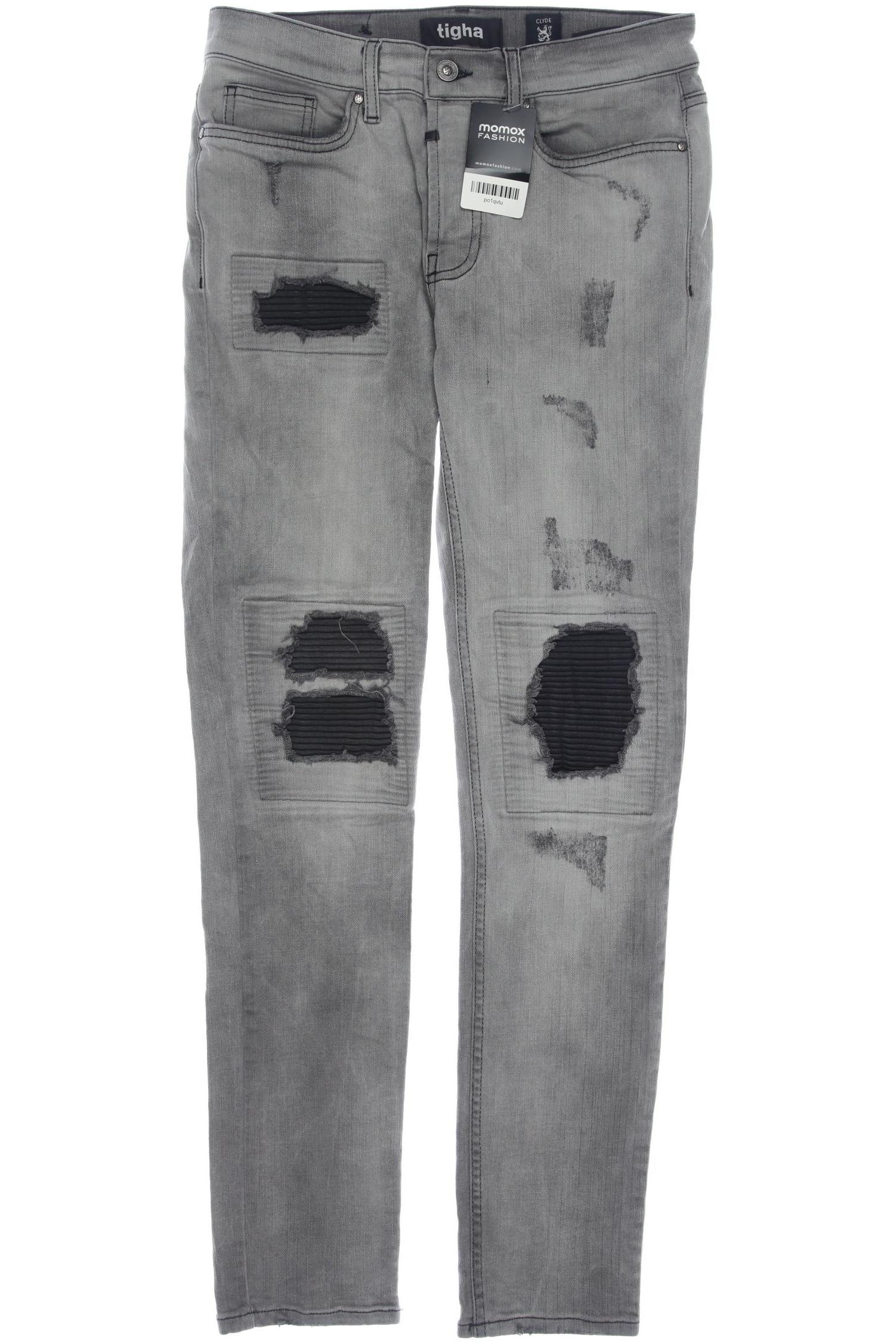 tigha Herren Jeans, grau, Gr. 30