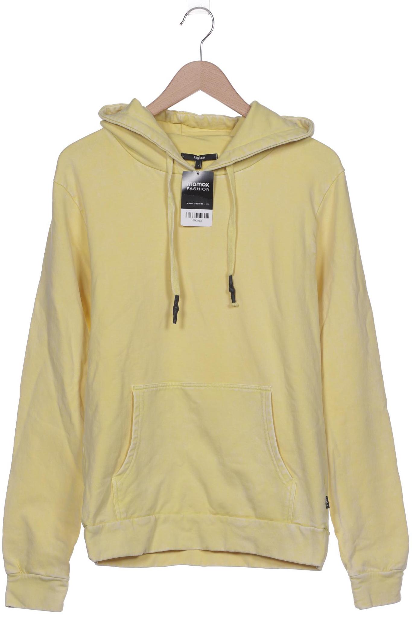 tigha Herren Kapuzenpullover, gelb, Gr. 46