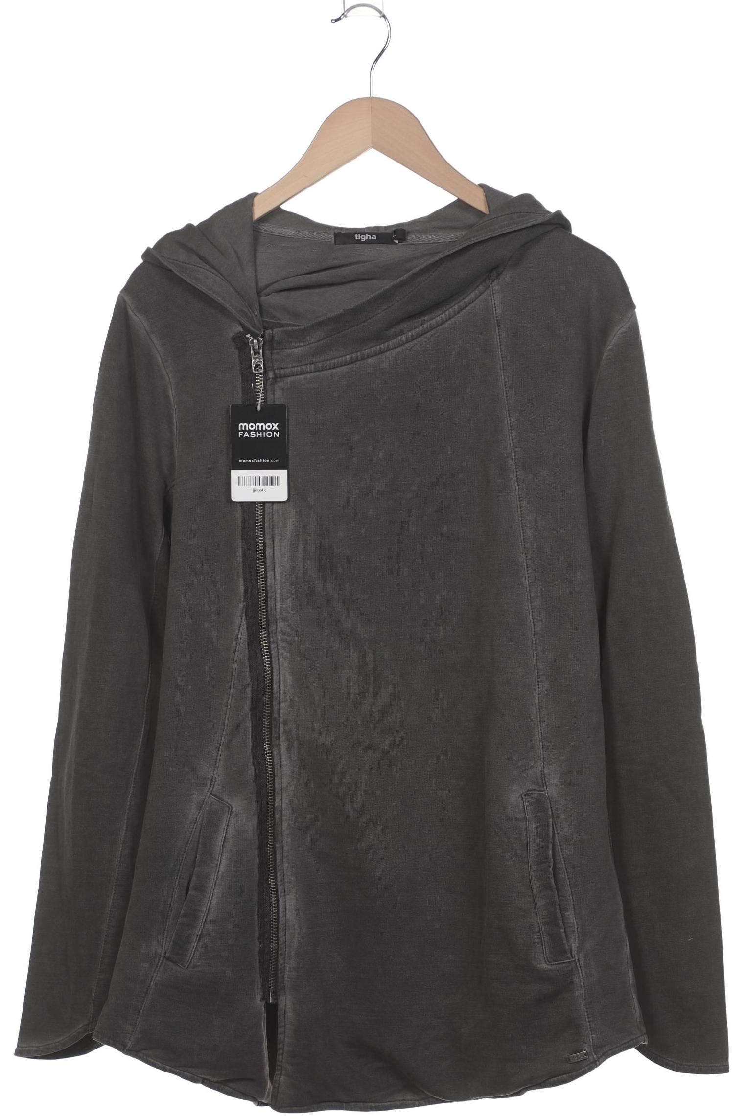 tigha Herren Kapuzenpullover, grau, Gr. 52