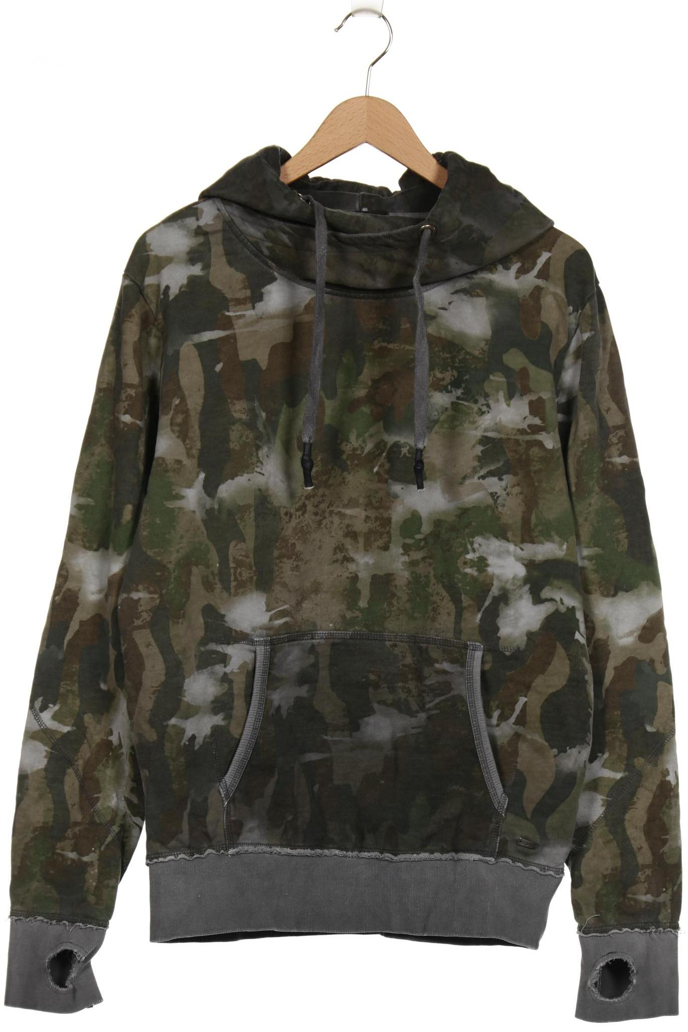 tigha Herren Kapuzenpullover, grün, Gr. 52