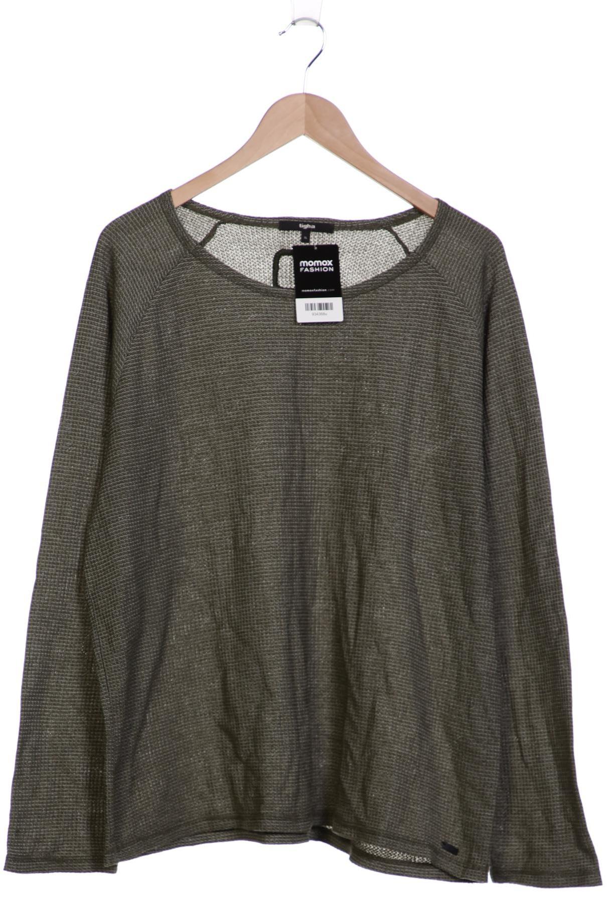 tigha Herren Langarmshirt, grün, Gr. 54