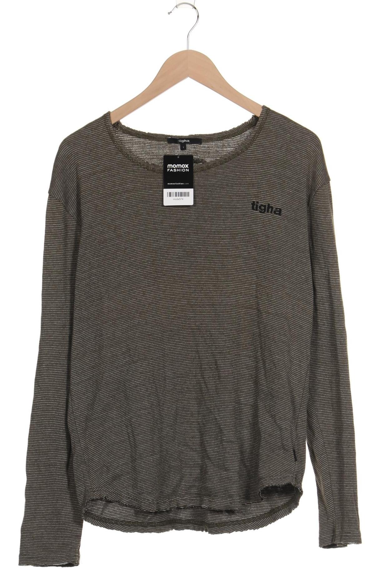 tigha Herren Langarmshirt, grün, Gr. 46