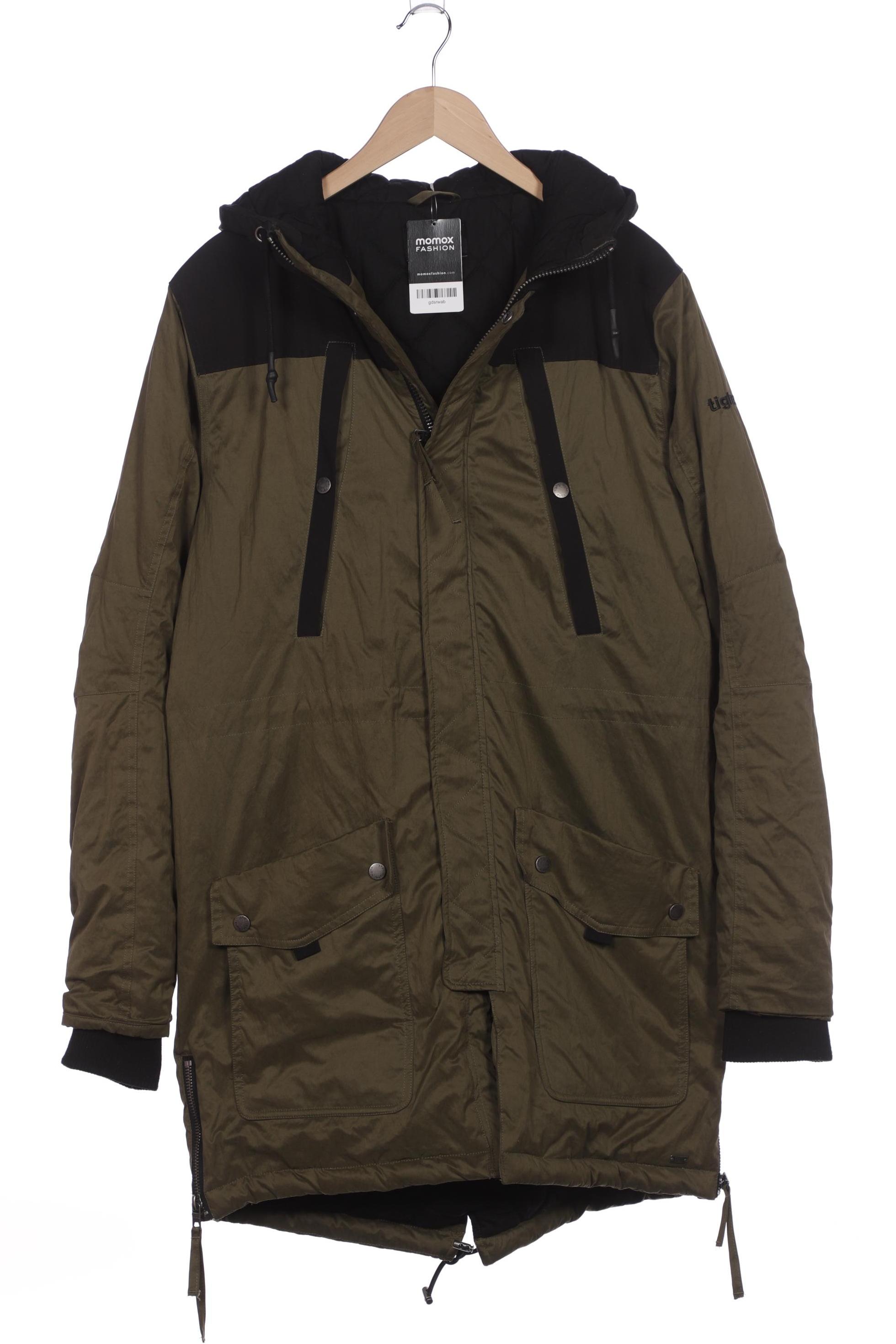 tigha Herren Mantel, grün, Gr. 48