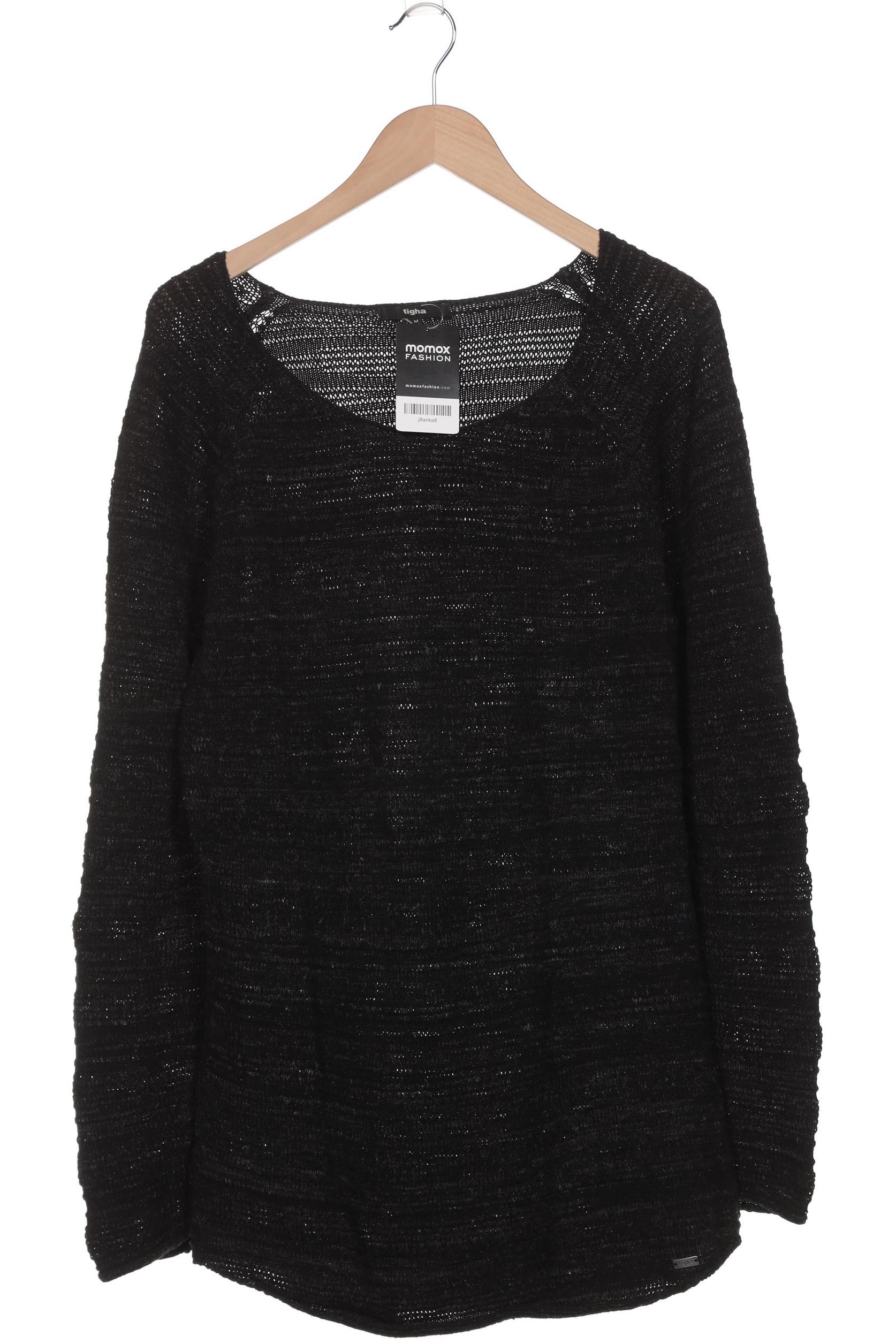tigha Herren Pullover, schwarz, Gr. 48