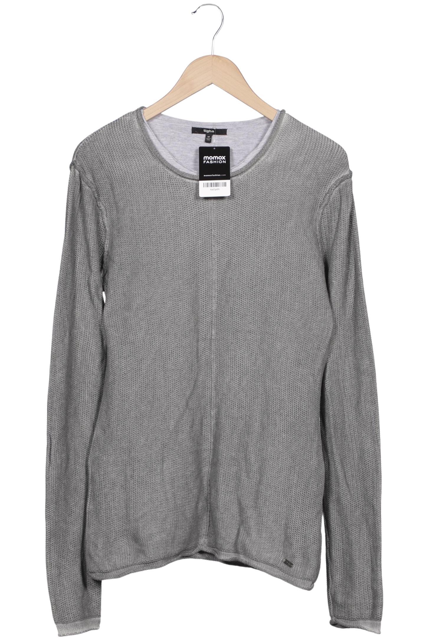 tigha Herren Pullover, grau, Gr. 48