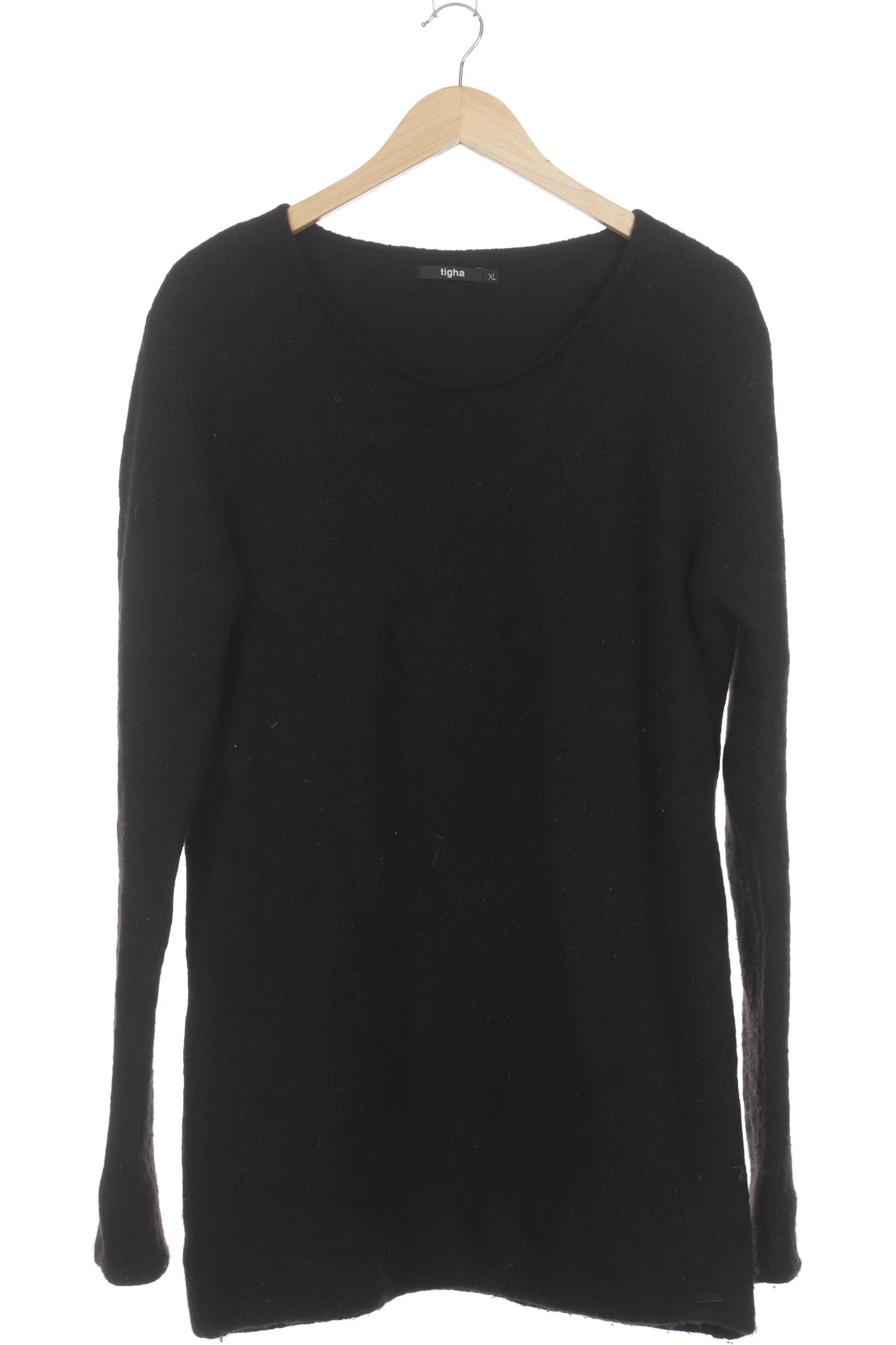 tigha Herren Pullover, schwarz, Gr.
