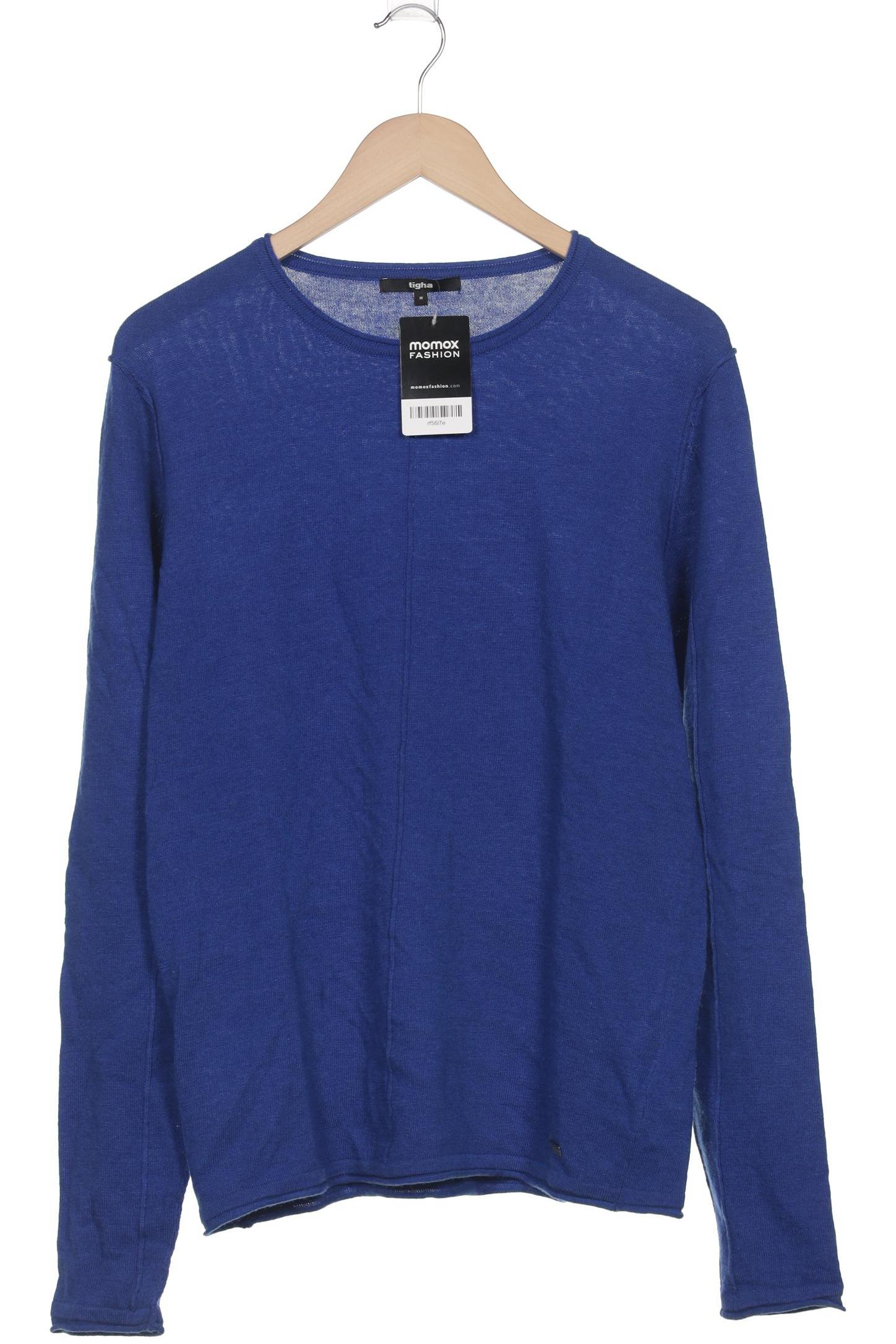 tigha Herren Pullover, blau, Gr. 48