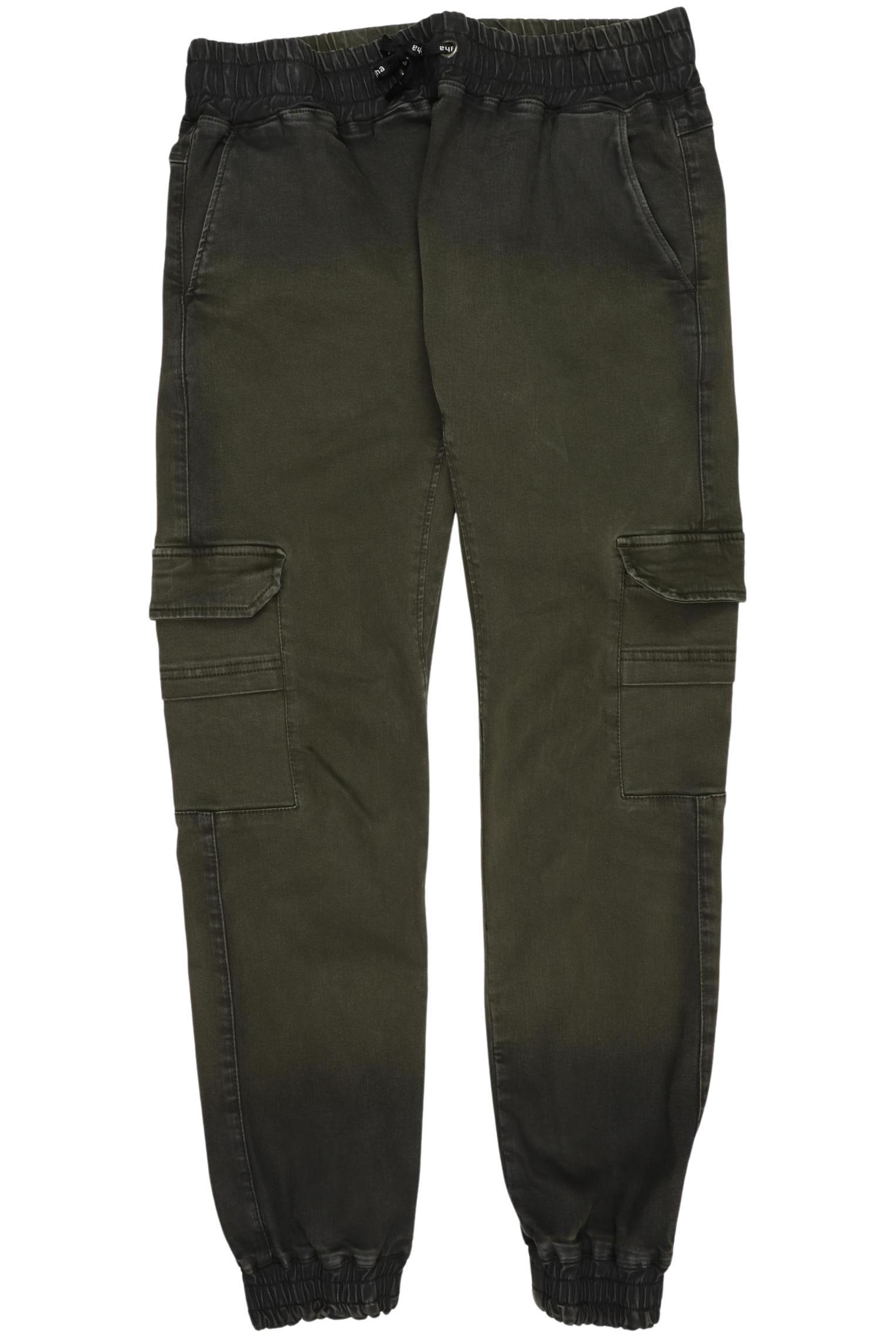 tigha Herren Stoffhose, grün, Gr. 0