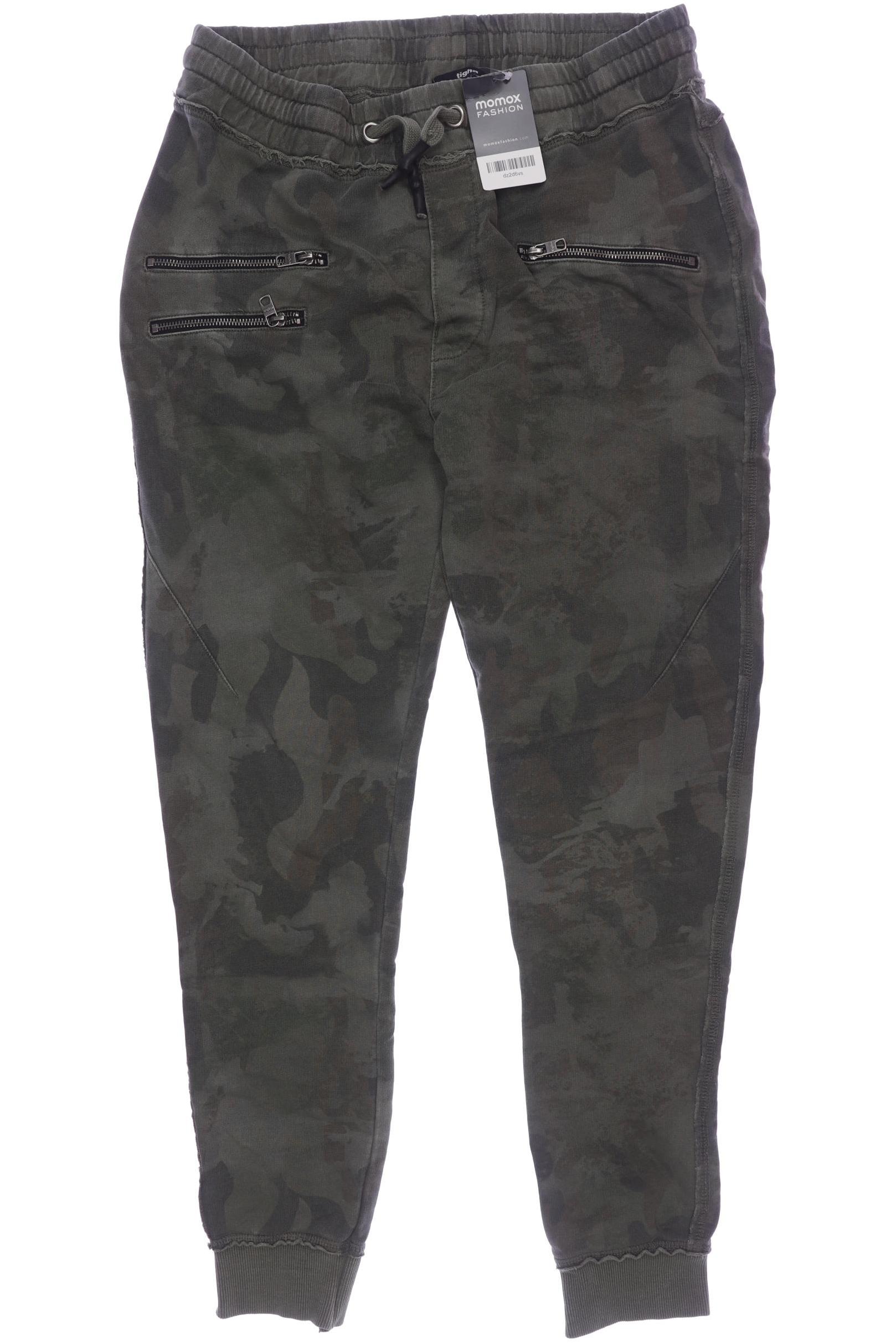 tigha Herren Stoffhose, grün, Gr. 0