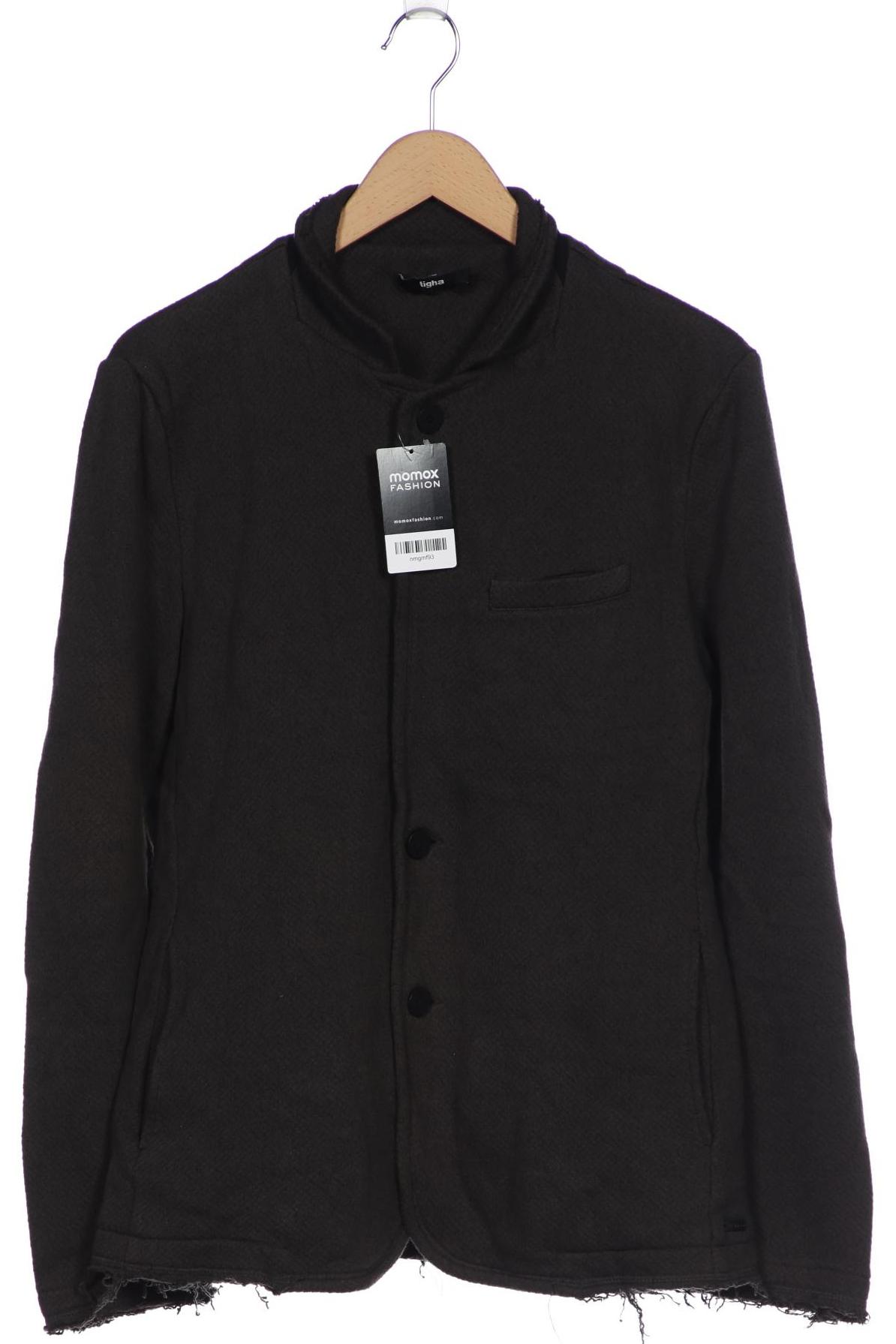 tigha Herren Strickjacke, grau, Gr. 52